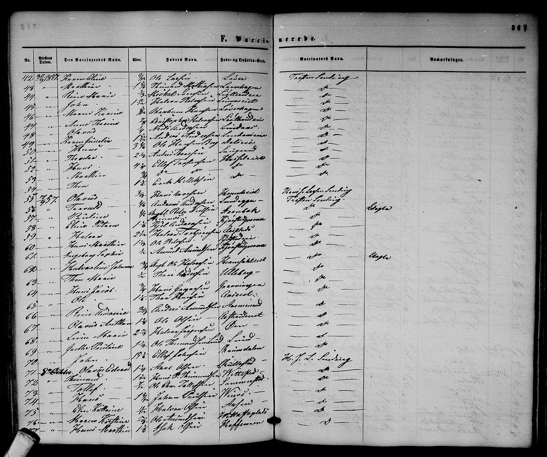 Sandsvær kirkebøker, AV/SAKO-A-244/G/Ga/L0005: Parish register (copy) no. I 5, 1857-1873, p. 367