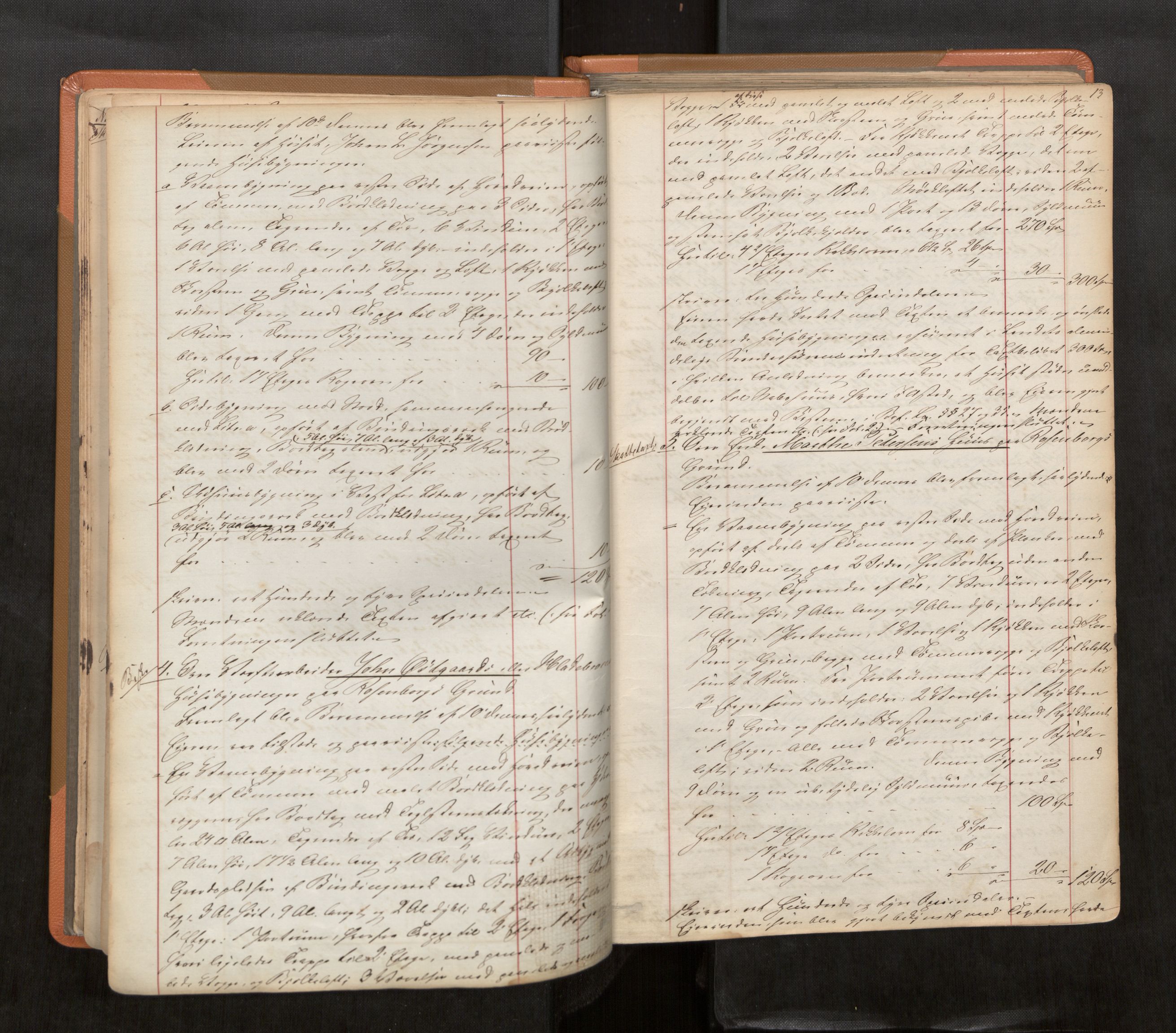 Norges Brannkasse Trondheim magistrat, AV/SAT-A-5590/Fa/L0038: Branntakstprotokoll, 1863-1879, p. 13