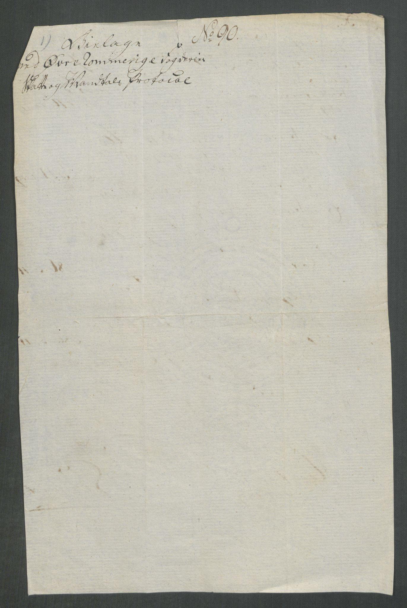 Rentekammeret inntil 1814, Reviderte regnskaper, Mindre regnskaper, AV/RA-EA-4068/Rf/Rfe/L0062: Øvre Romerike fogderi, Øvre Telemark fogderi, 1789, p. 218