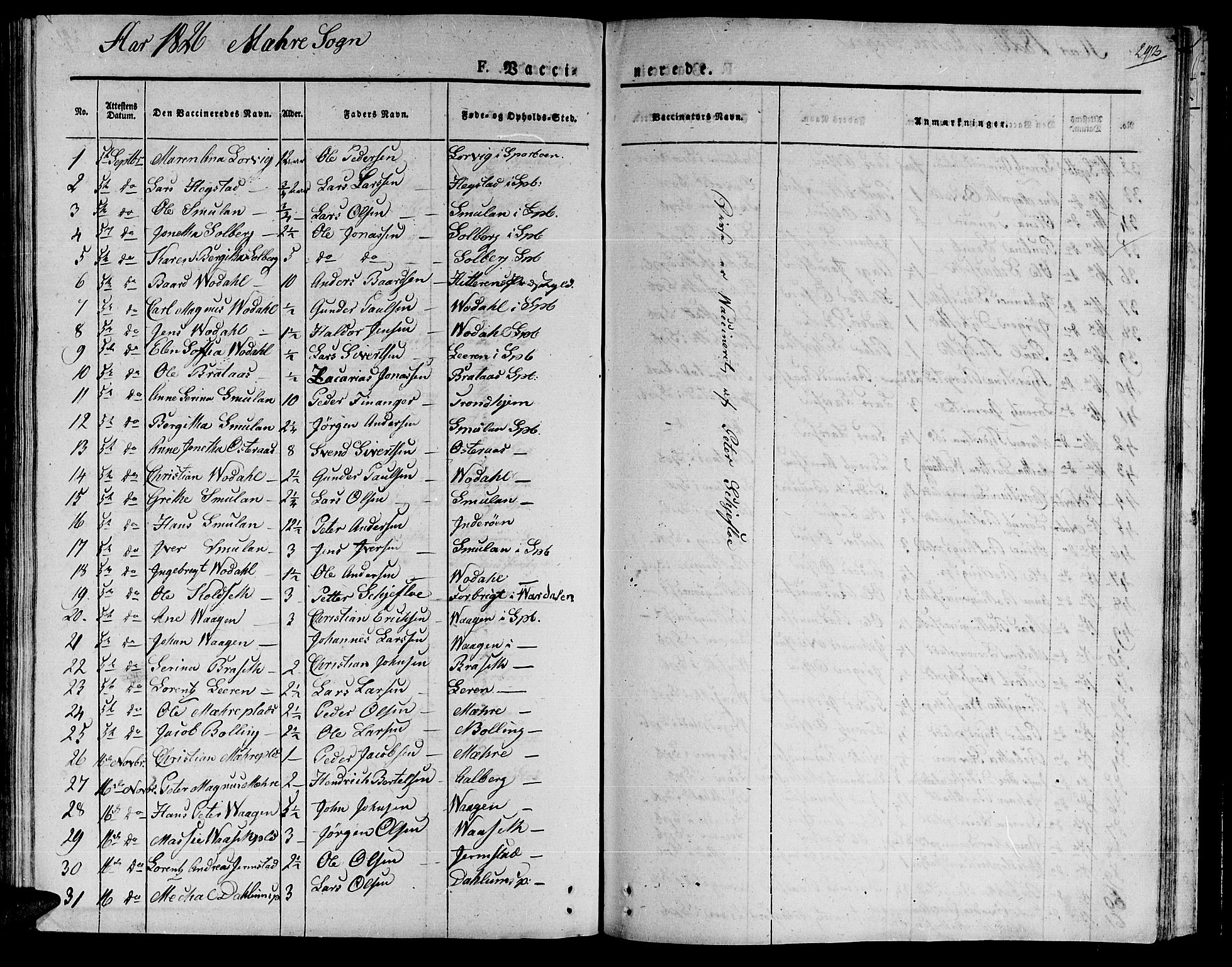Ministerialprotokoller, klokkerbøker og fødselsregistre - Nord-Trøndelag, SAT/A-1458/735/L0336: Parish register (official) no. 735A05 /1, 1825-1835, p. 292