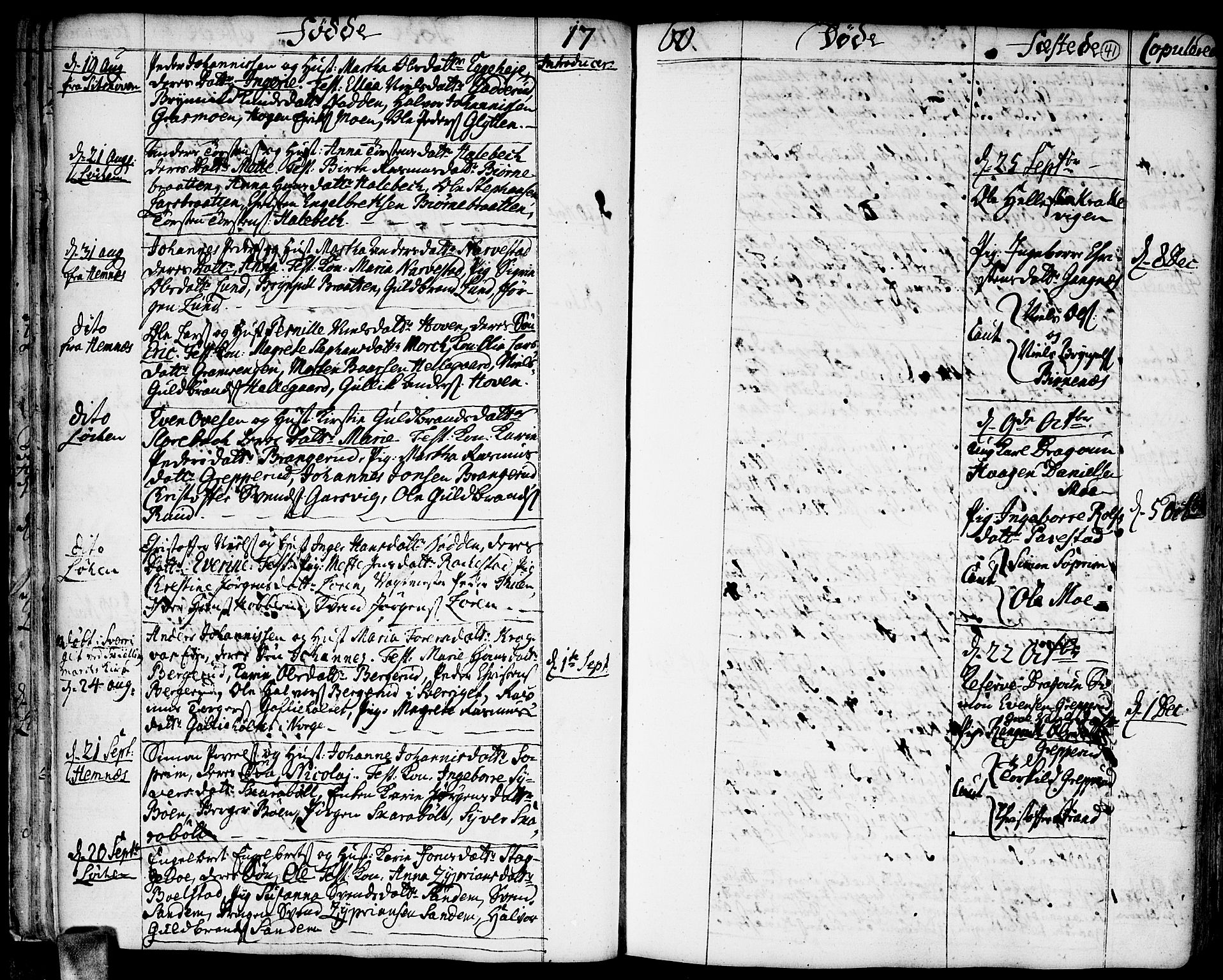 Høland prestekontor Kirkebøker, AV/SAO-A-10346a/F/Fa/L0004: Parish register (official) no. I 4, 1757-1780, p. 41