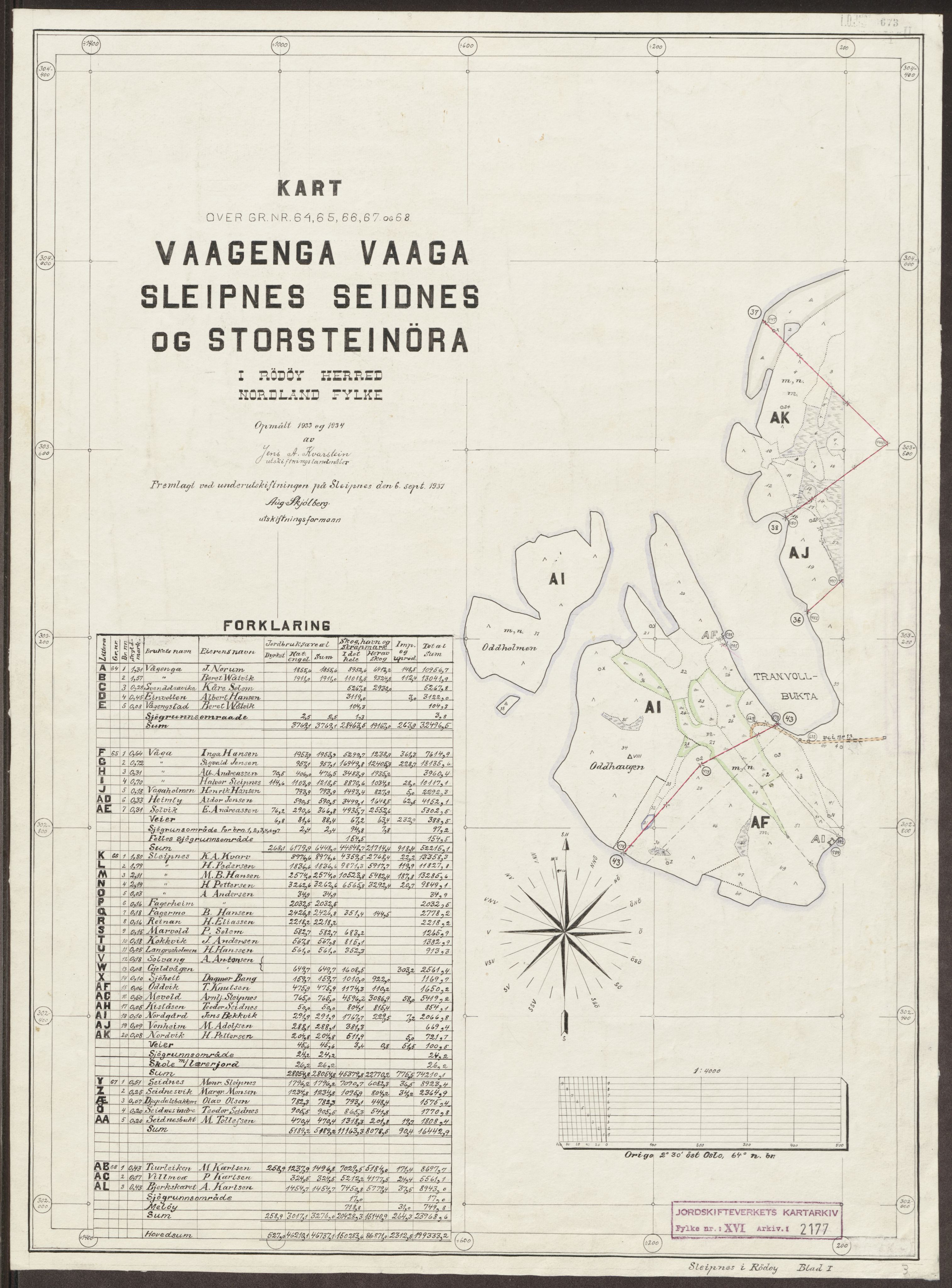 Jordskifteverkets kartarkiv, RA/S-3929/T, 1859-1988, p. 2684