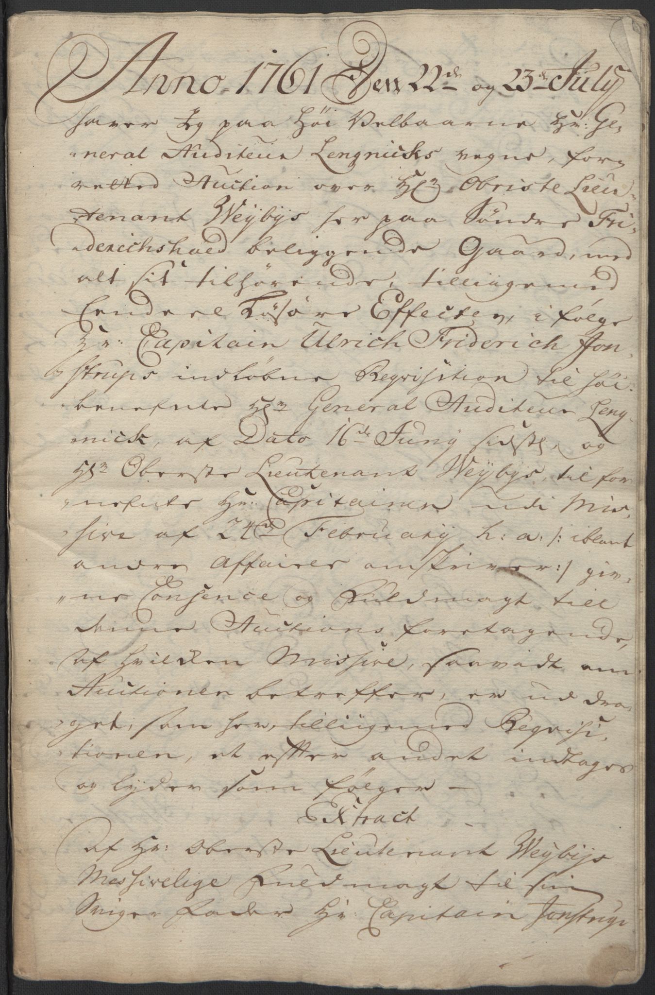 Forsvaret, Generalauditøren, AV/RA-RAFA-1772/F/Fj/Fja/L0038: --, 1744-1821, p. 29