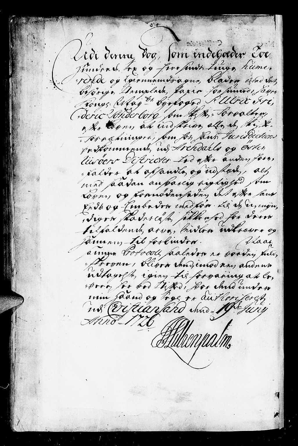 Arendal byfogd, SAK/1222-0001/H/Hc/L0003: Skifteprotokoll nr. 2 for Arendal og Risør, m/register, 1726-1733