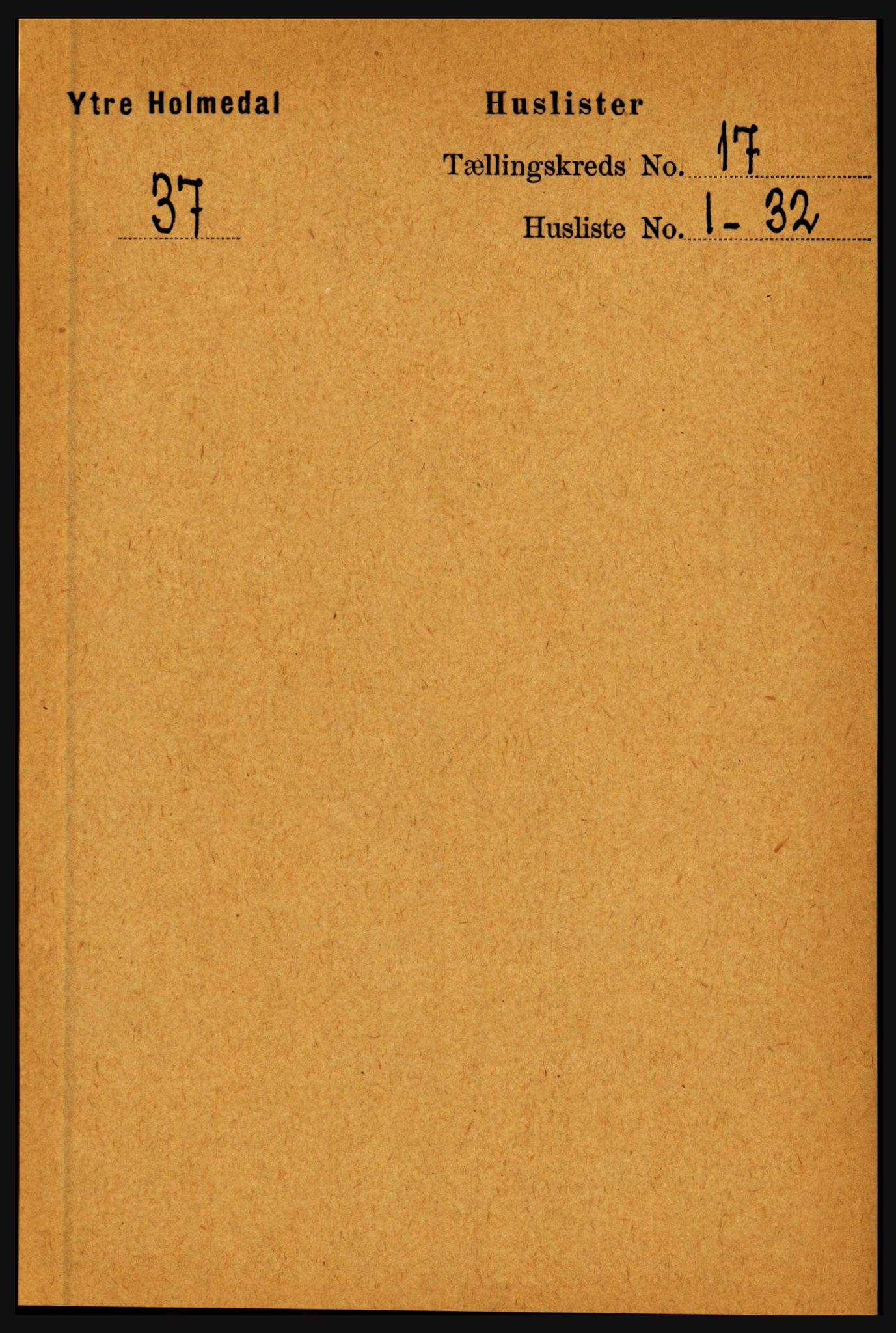 RA, 1891 census for 1429 Ytre Holmedal, 1891, p. 4392