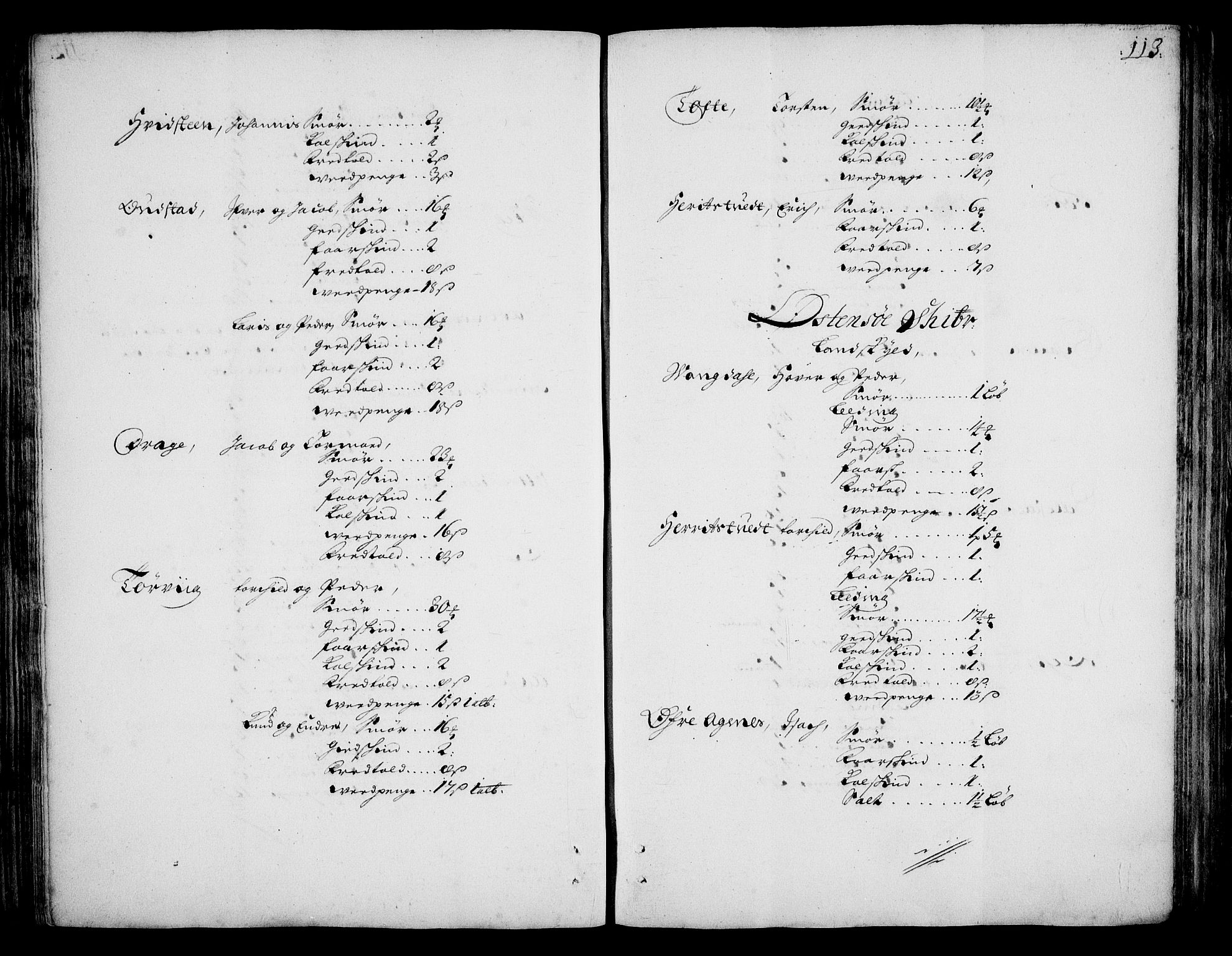 Rentekammeret inntil 1814, Realistisk ordnet avdeling, AV/RA-EA-4070/On/L0002: [Jj 3]: Besiktigelsesforretninger over Halsnøy klosters gods, 1659-1703, p. 112b-113a