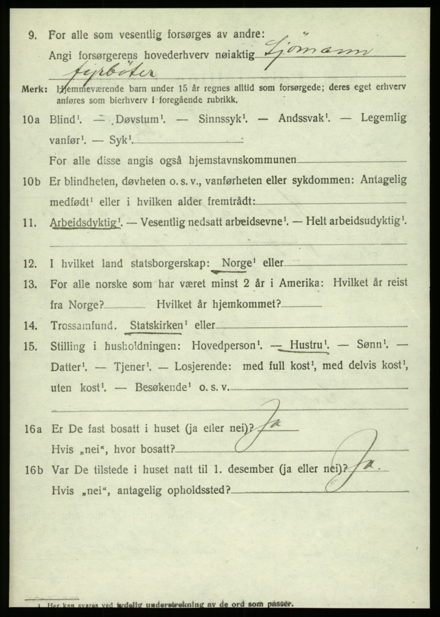 SAB, 1920 census for Askøy, 1920, p. 10873
