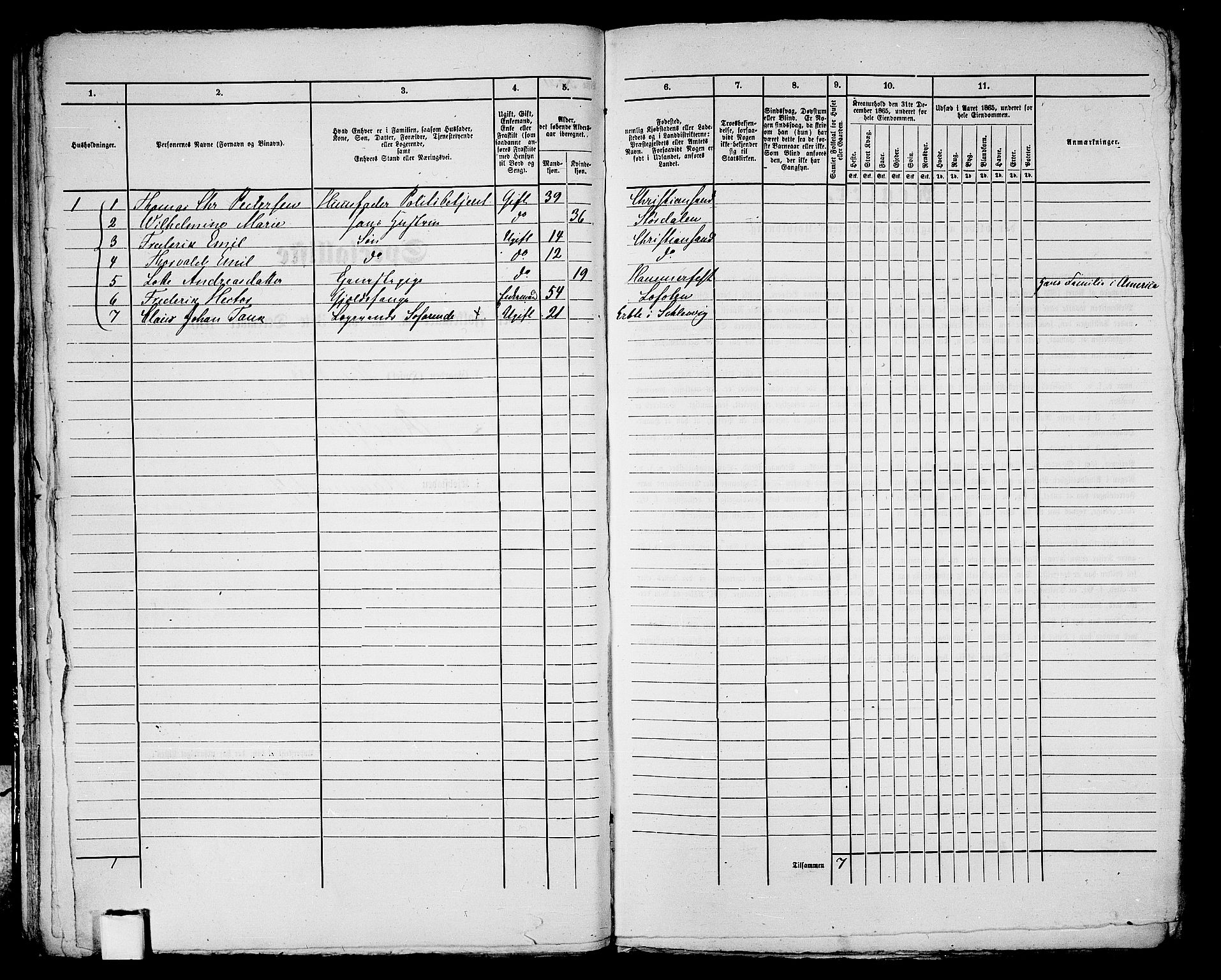 RA, 1865 census for Hammerfest/Hammerfest, 1865, p. 49