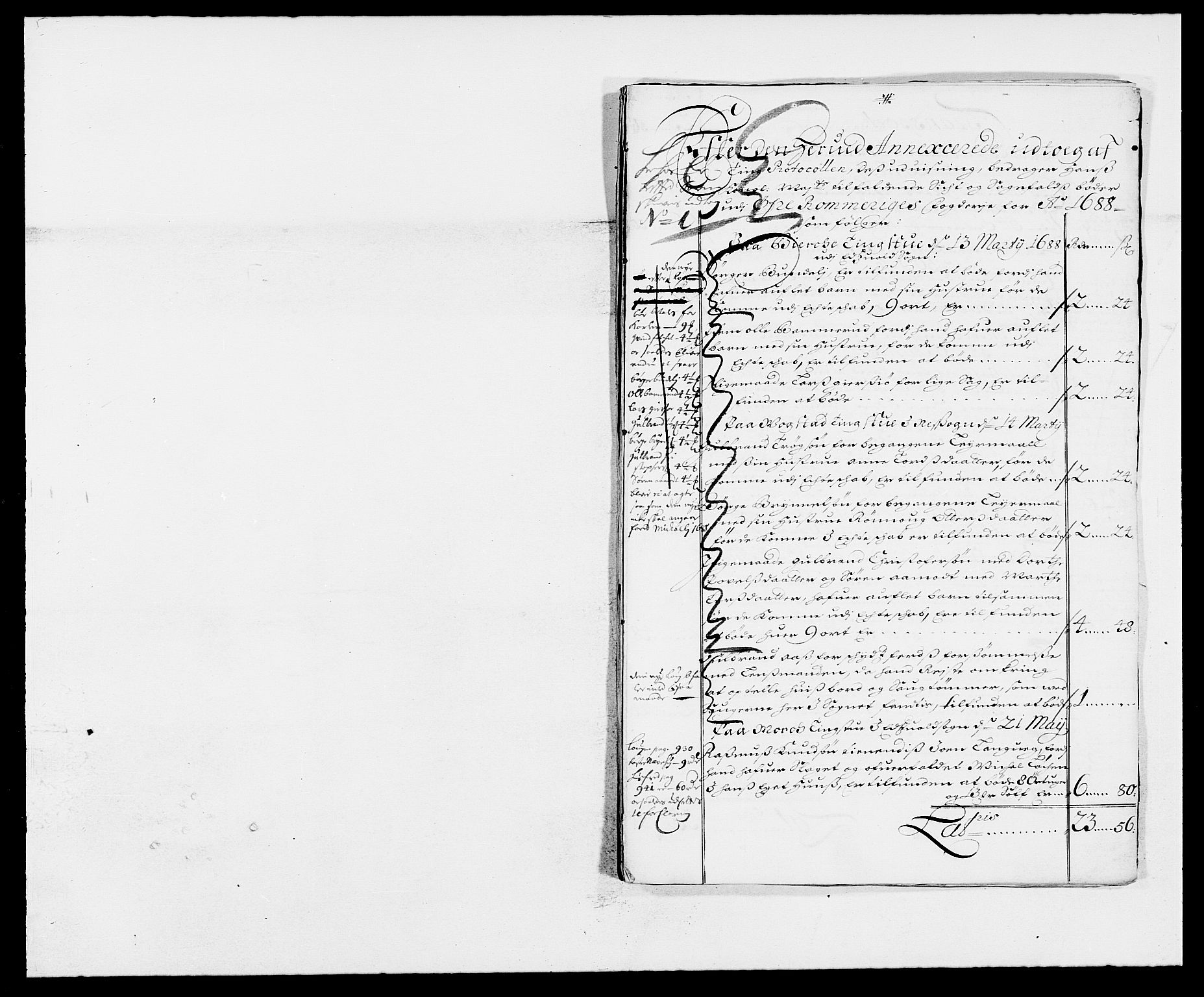Rentekammeret inntil 1814, Reviderte regnskaper, Fogderegnskap, RA/EA-4092/R12/L0700: Fogderegnskap Øvre Romerike, 1687-1688, p. 298
