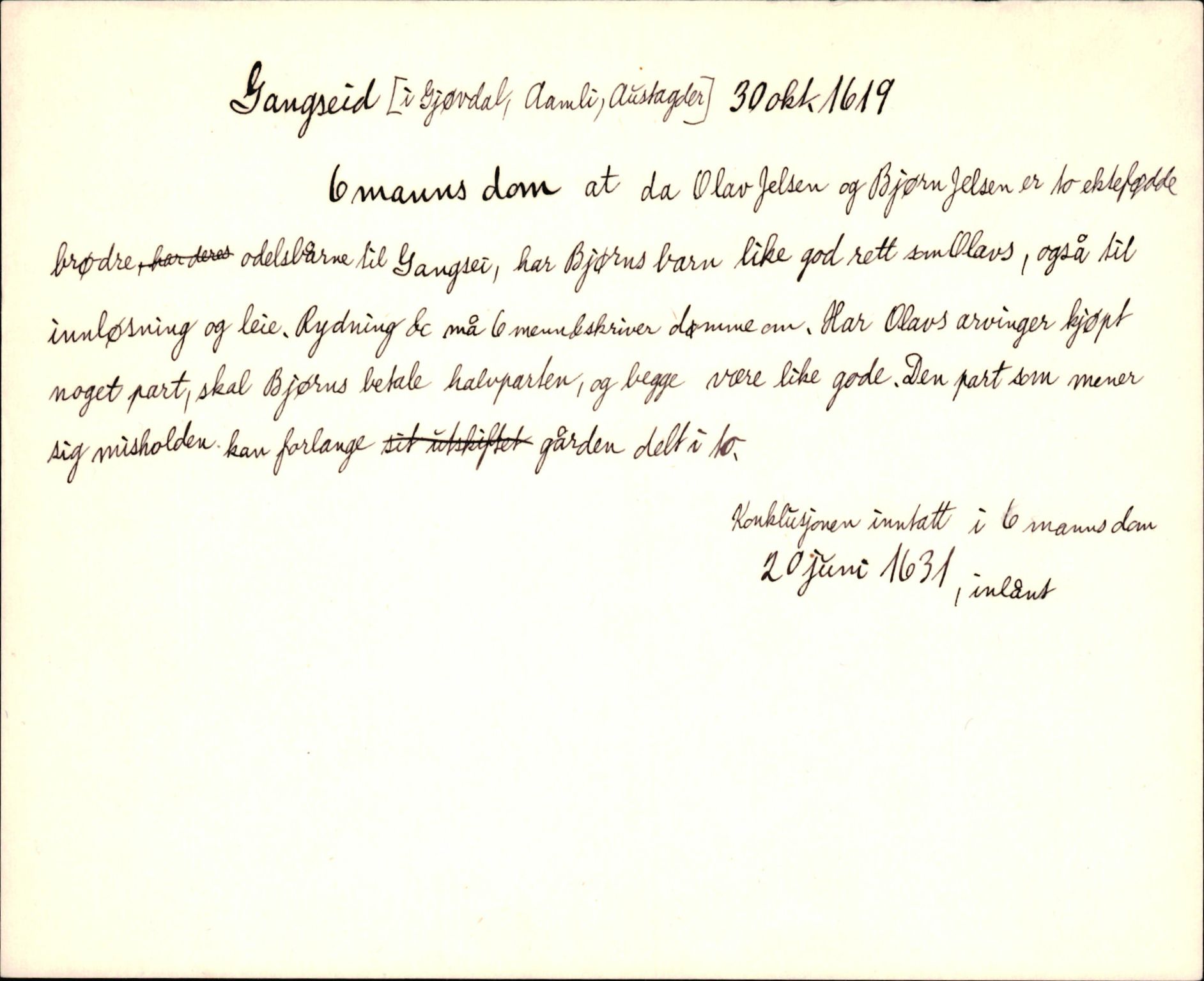 Riksarkivets diplomsamling, AV/RA-EA-5965/F35/F35d/L0002: Innlånte diplomer, seddelregister, 1592-1620, p. 779