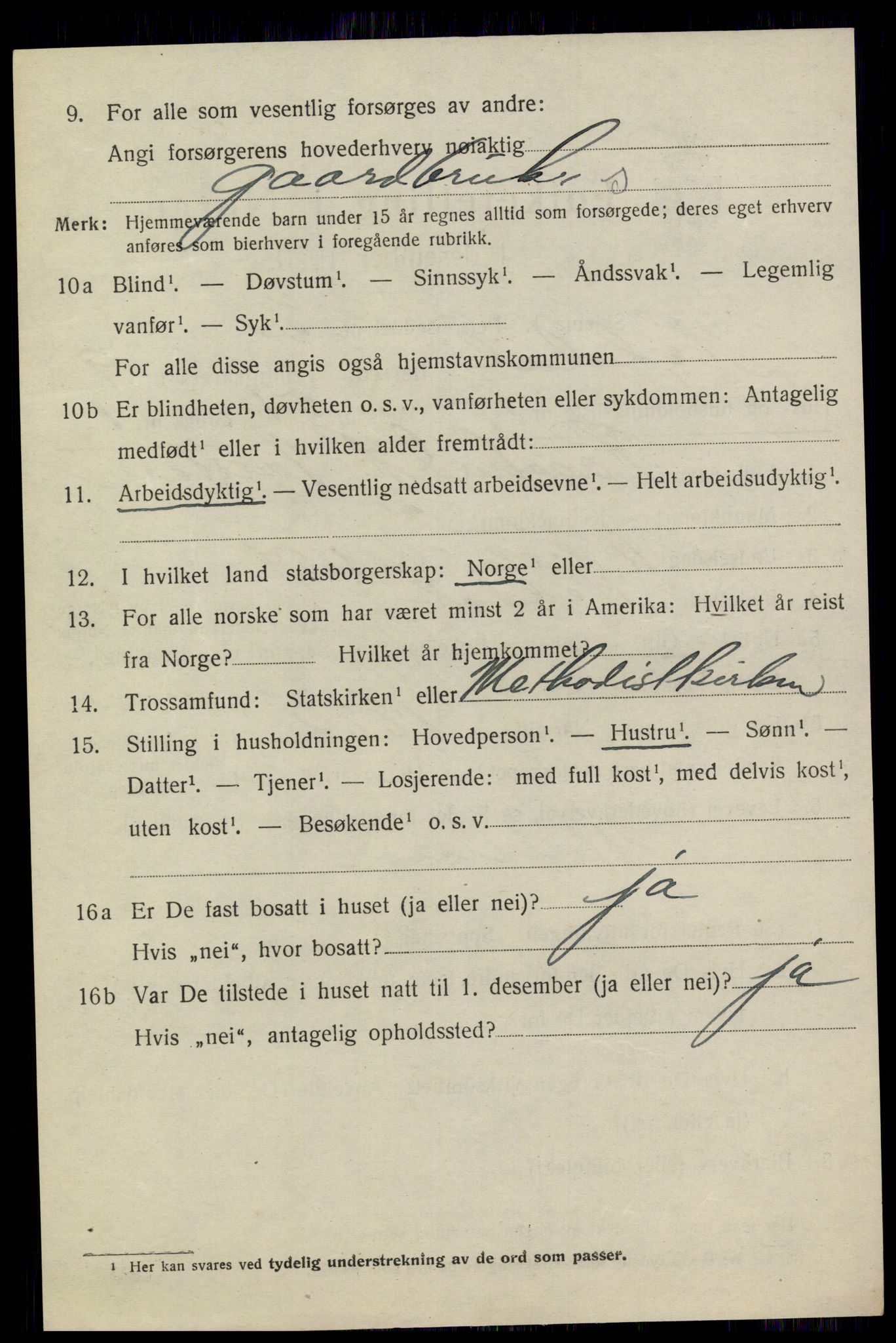 SAKO, 1920 census for Heddal, 1920, p. 6777