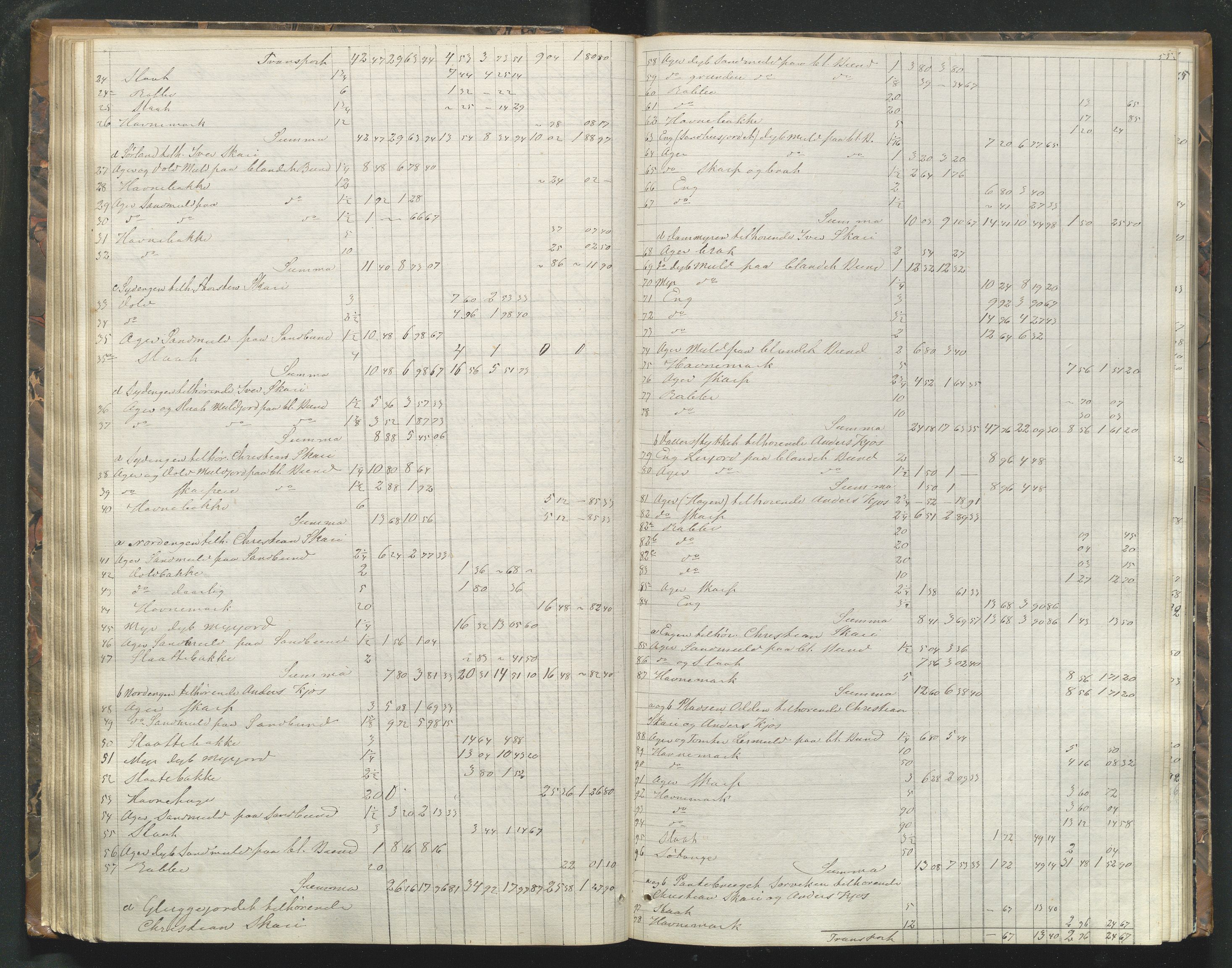 Utskiftningsformannen i Oppland fylke, AV/SAH-JORDSKIFTEO-001/H/Hf/Hfg/L0001: Forhandlingsprotokoll - Toten og Hadeland, 1865-1868, p. 55