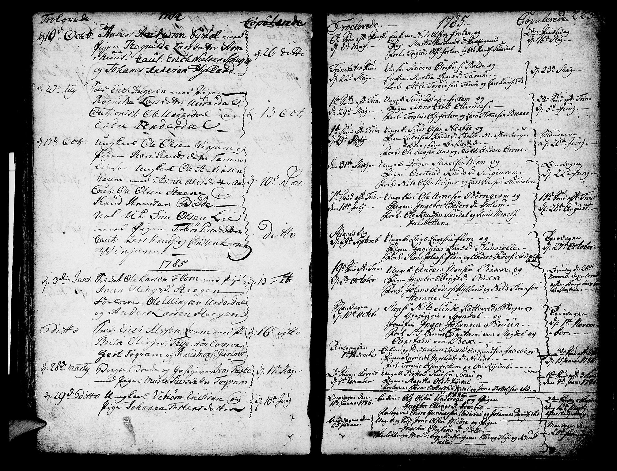 Aurland sokneprestembete, SAB/A-99937/H/Ha/Haa/L0004: Parish register (official) no. A 4, 1756-1801, p. 226