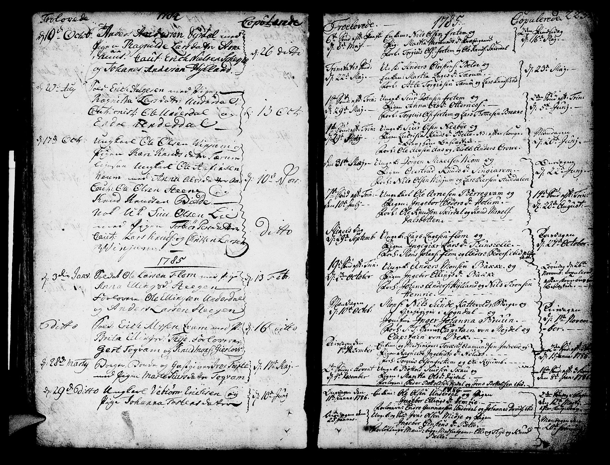 Aurland sokneprestembete, AV/SAB-A-99937/H/Ha/Haa/L0004: Parish register (official) no. A 4, 1756-1801, p. 226