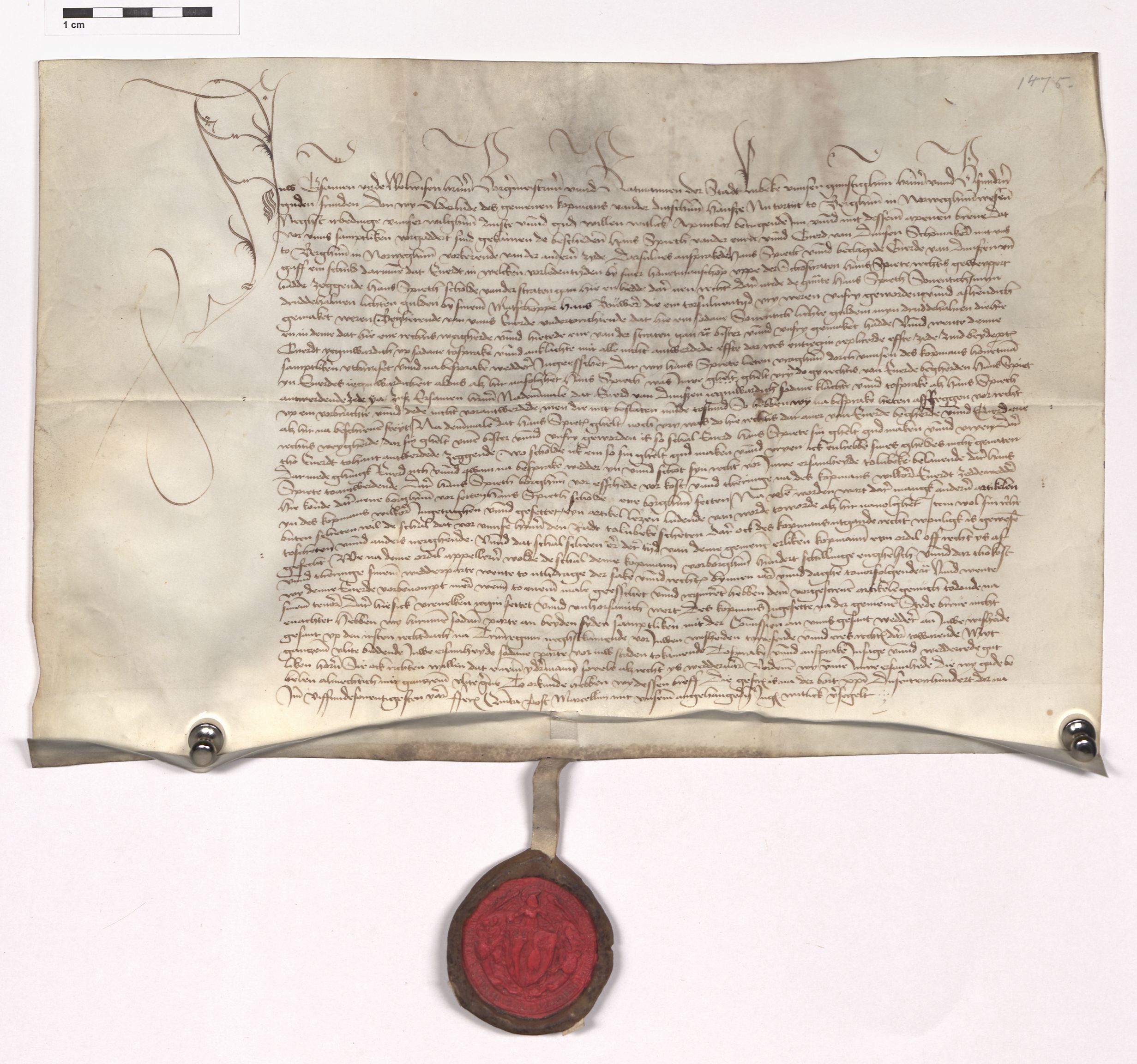07.1 Urkunden, 3 Auswärtige Beziehungen (Externa), AHL/-/21: Norwegen (Norvagica); Kontor zu Bergen, 1247-1747, p. 795