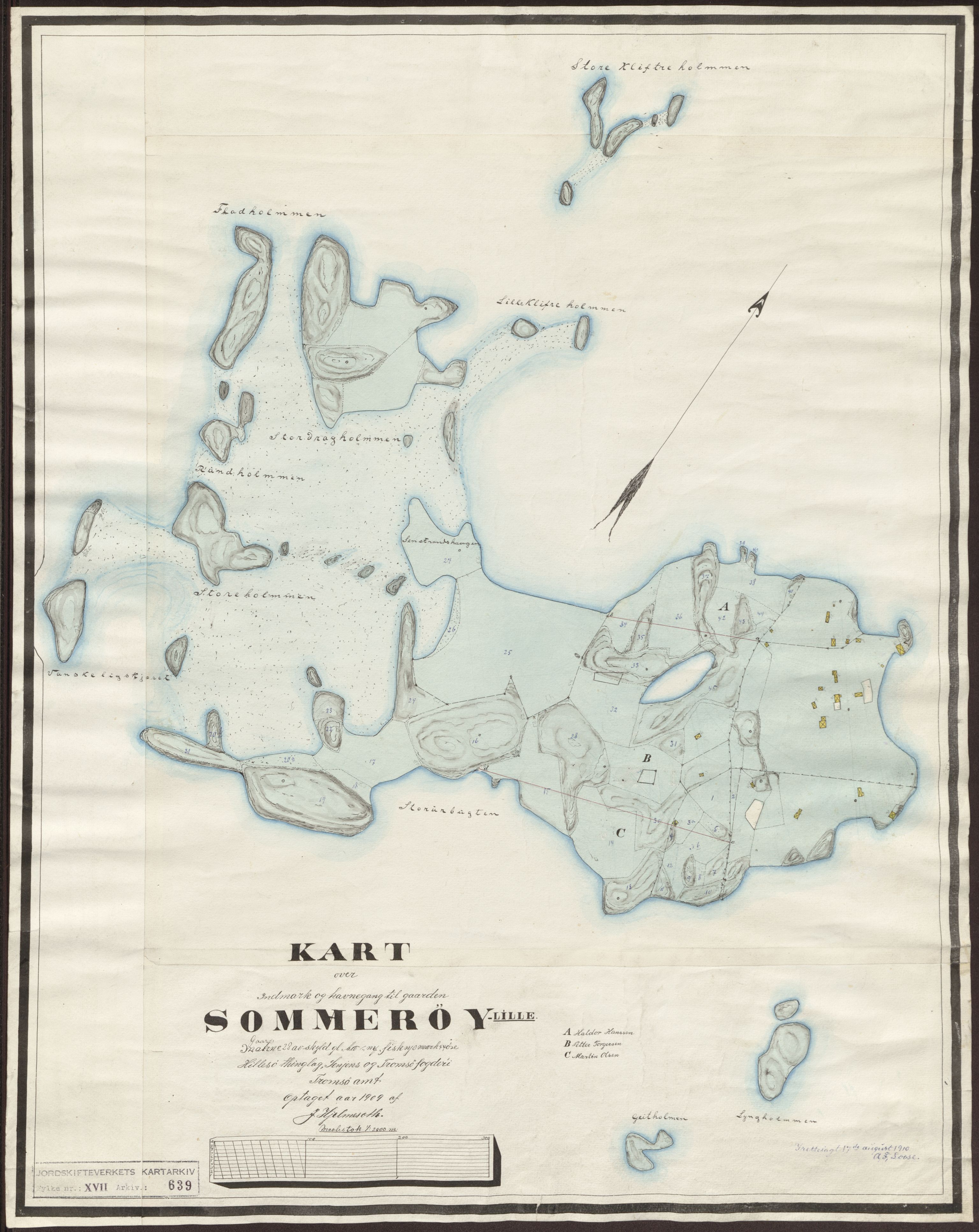 Jordskifteverkets kartarkiv, RA/S-3929/T, 1859-1988, p. 736