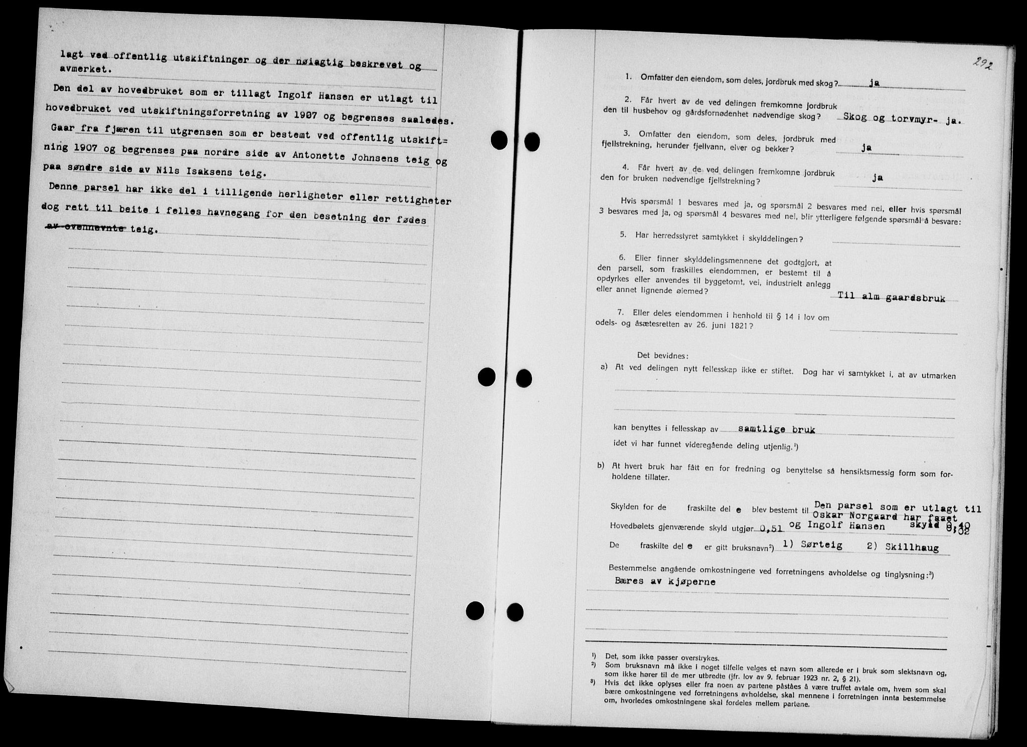 Vesterålen sorenskriveri, SAT/A-4180/1/2/2Ca/L0050: Mortgage book no. 43, 1929-1930, Deed date: 23.01.1930
