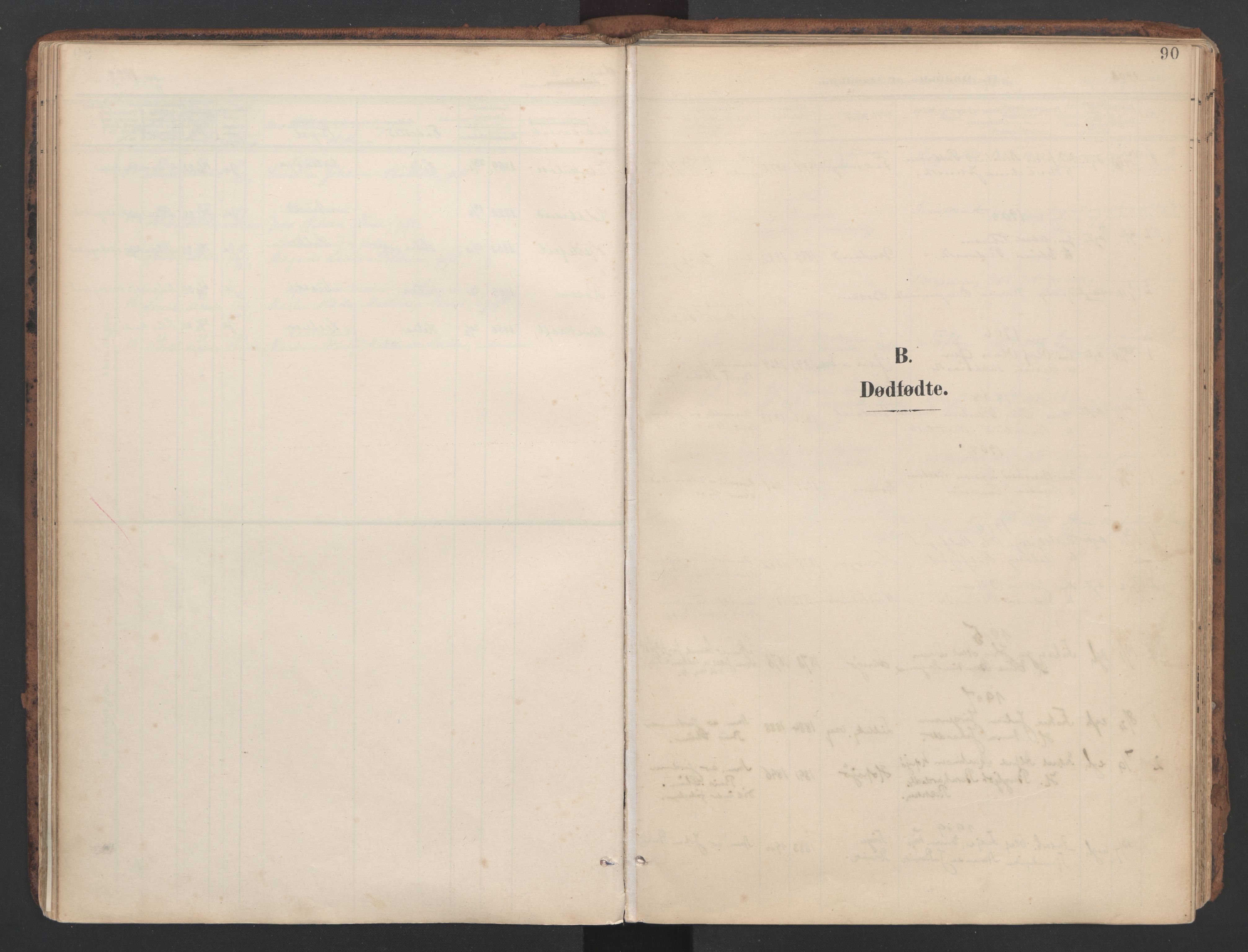 Ministerialprotokoller, klokkerbøker og fødselsregistre - Sør-Trøndelag, SAT/A-1456/634/L0537: Parish register (official) no. 634A13, 1896-1922, p. 90