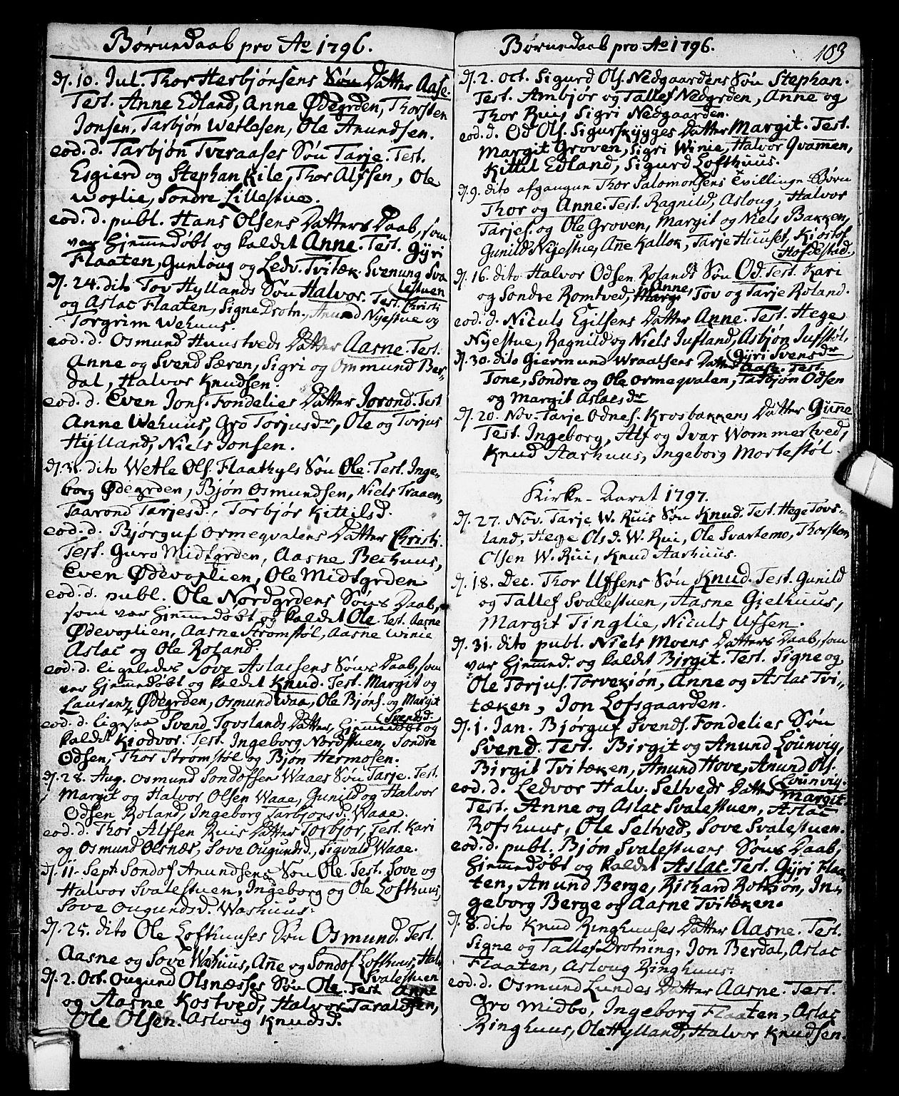 Vinje kirkebøker, SAKO/A-312/F/Fa/L0002: Parish register (official) no. I 2, 1767-1814, p. 103