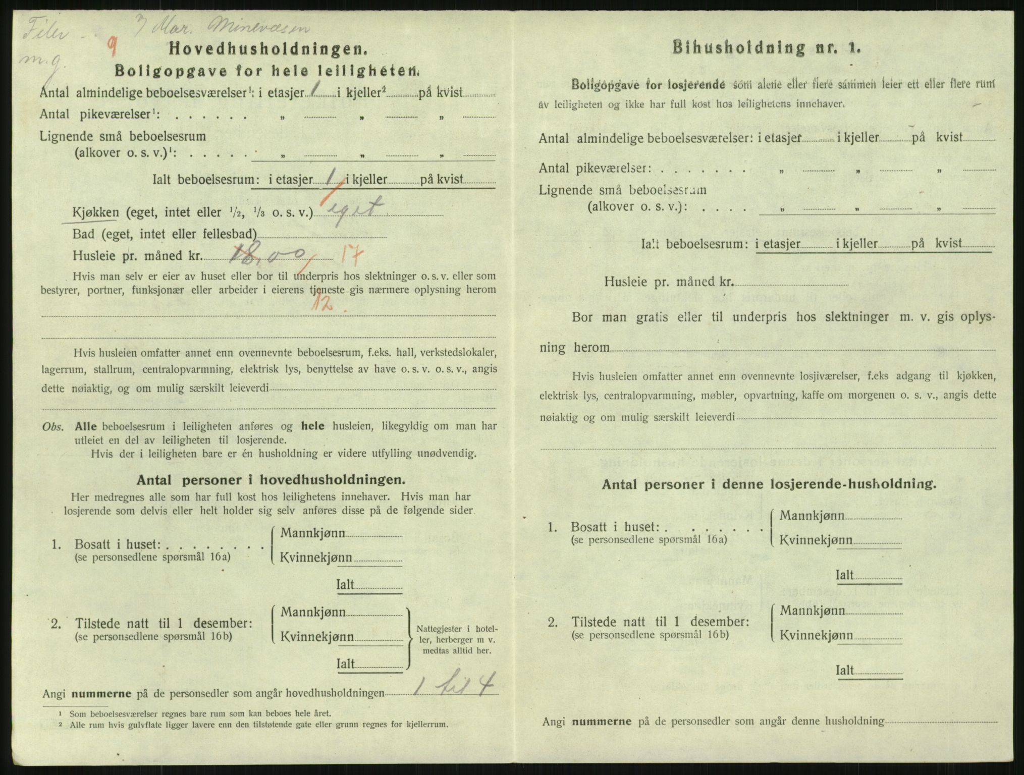 SAKO, 1920 census for Horten, 1920, p. 5304