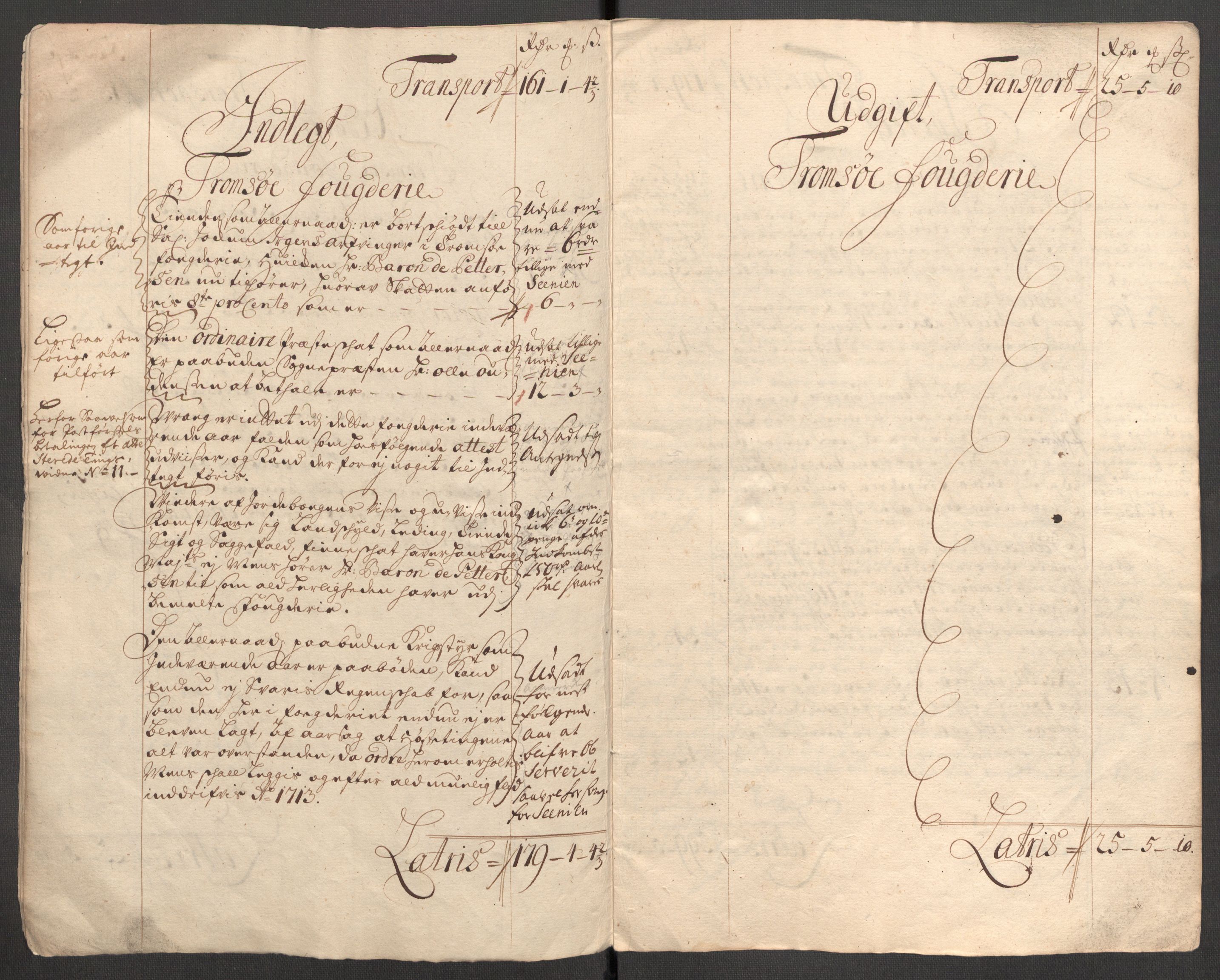 Rentekammeret inntil 1814, Reviderte regnskaper, Fogderegnskap, AV/RA-EA-4092/R68/L4758: Fogderegnskap Senja og Troms, 1711-1712, p. 303