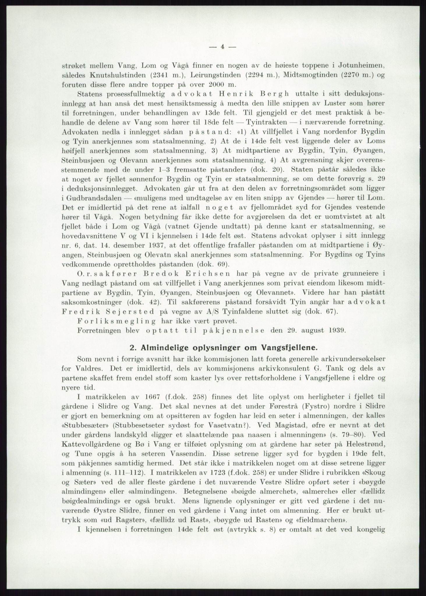 Høyfjellskommisjonen, AV/RA-S-1546/X/Xa/L0001: Nr. 1-33, 1909-1953, p. 6031