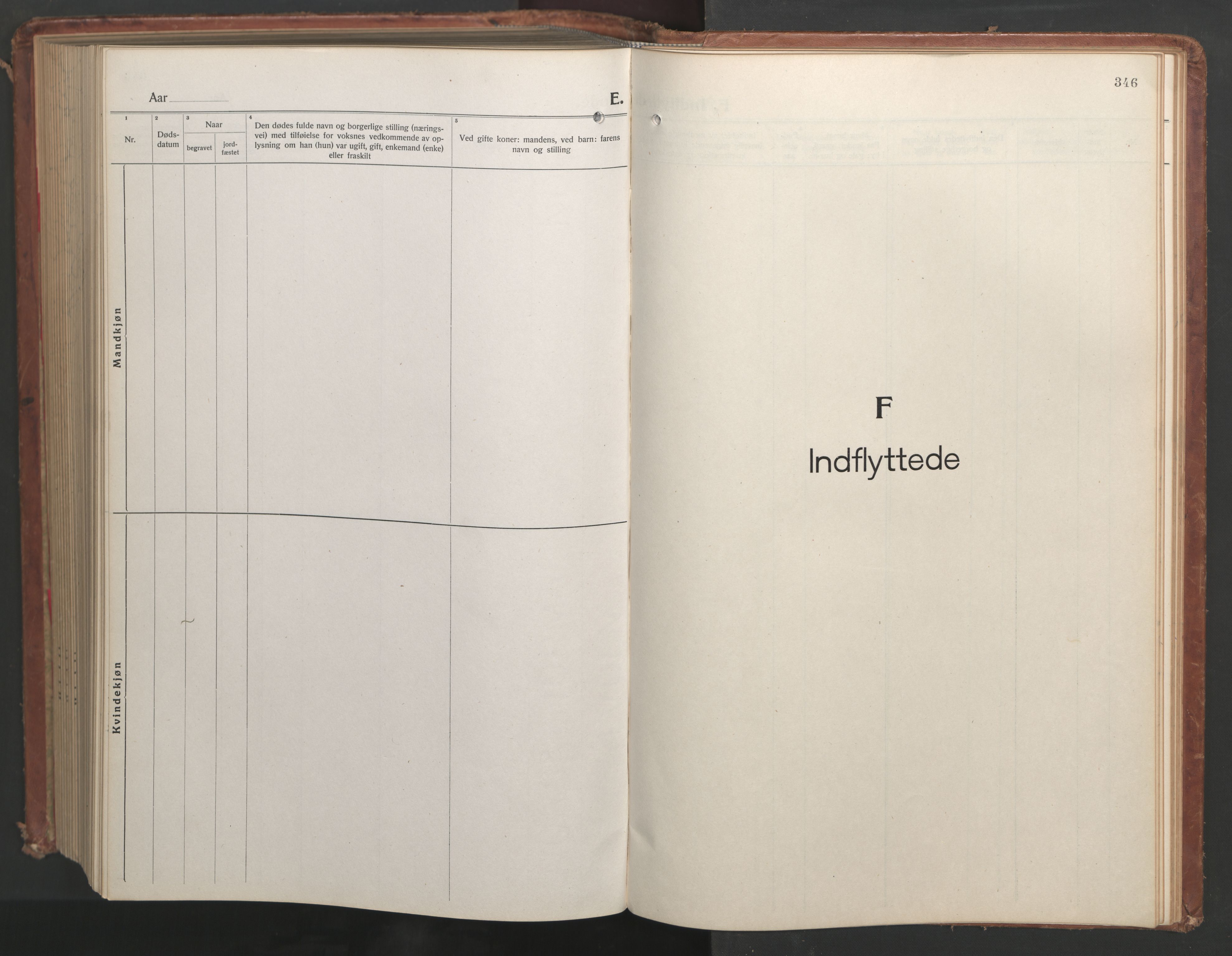 Ministerialprotokoller, klokkerbøker og fødselsregistre - Møre og Romsdal, AV/SAT-A-1454/551/L0633: Parish register (copy) no. 551C05, 1921-1961, p. 346