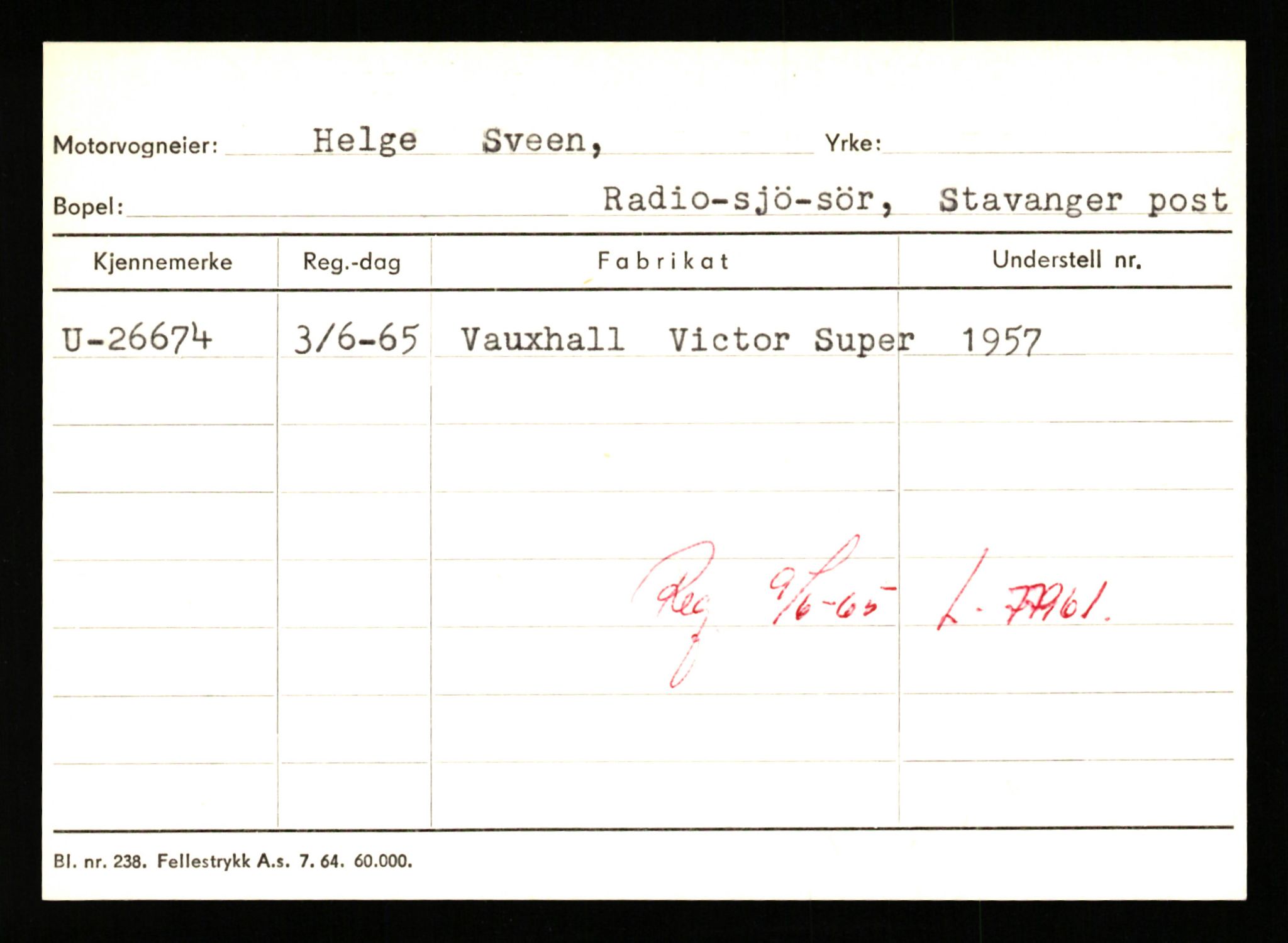 Stavanger trafikkstasjon, AV/SAST-A-101942/0/G/L0005: Registreringsnummer: 23000 - 34245, 1930-1971, p. 1253