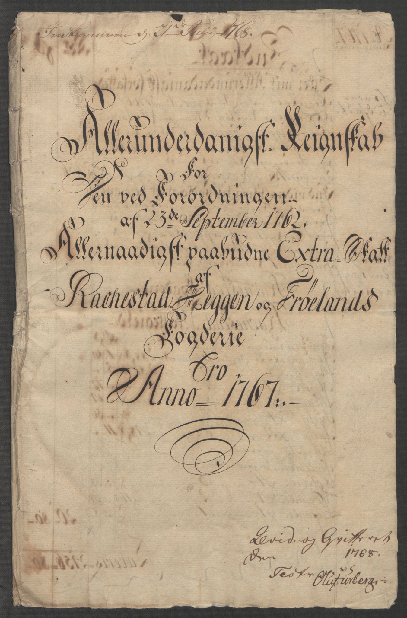 Rentekammeret inntil 1814, Reviderte regnskaper, Fogderegnskap, RA/EA-4092/R07/L0413: Ekstraskatten Rakkestad, Heggen og Frøland, 1762-1772, p. 327