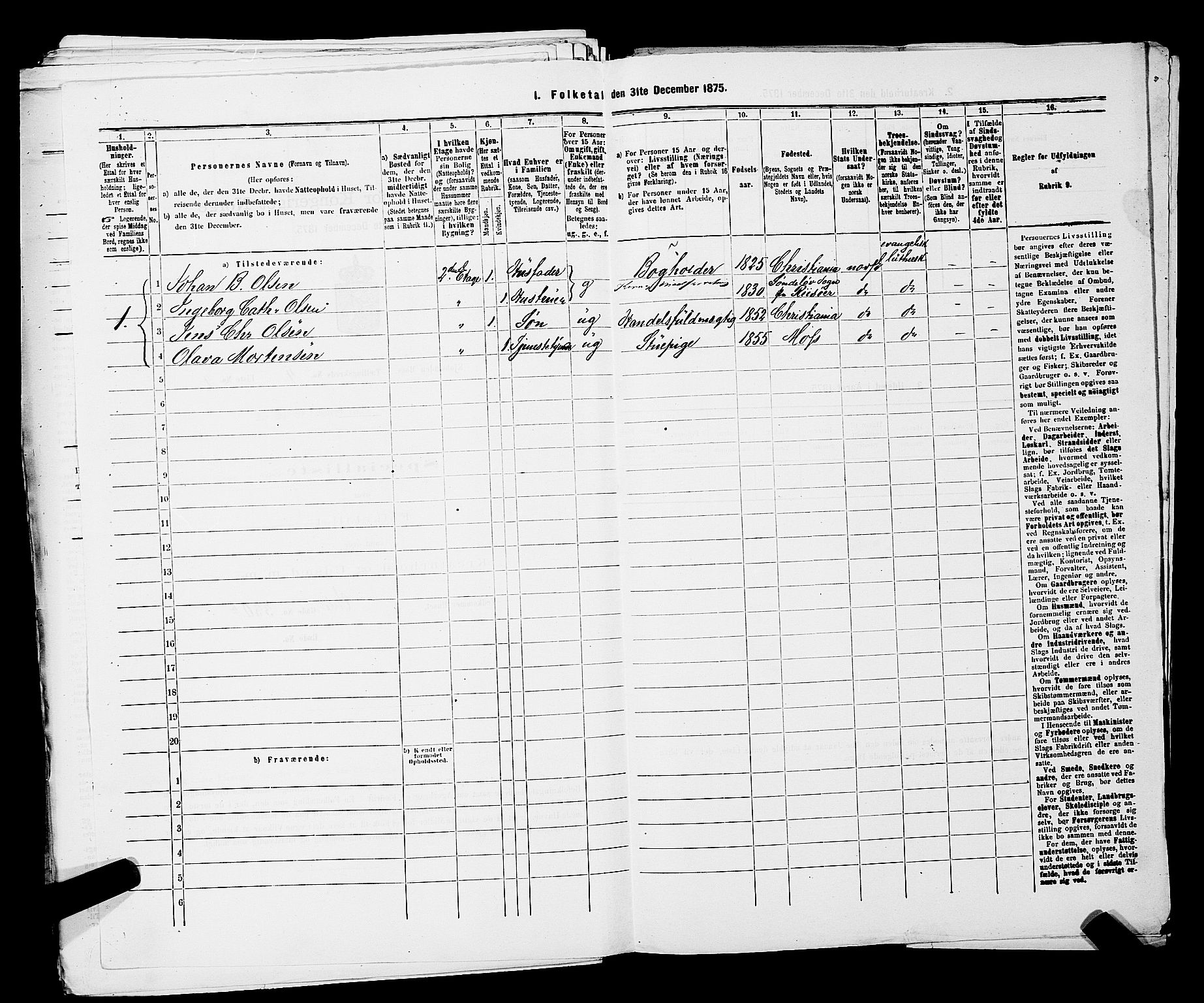 RA, 1875 census for 0104B Moss/Moss, 1875, p. 803