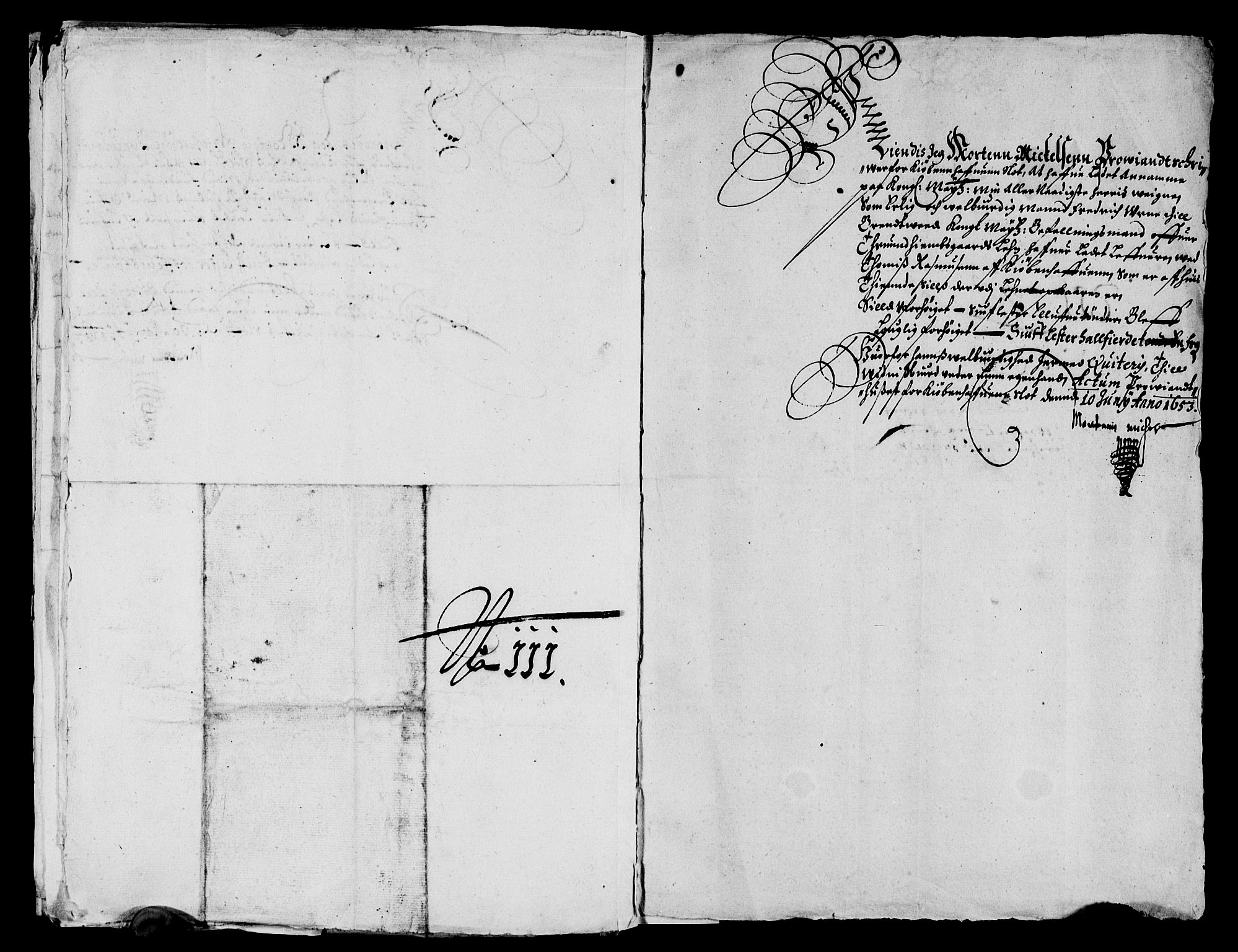 Rentekammeret inntil 1814, Reviderte regnskaper, Lensregnskaper, AV/RA-EA-5023/R/Rb/Rbw/L0108: Trondheim len, 1652-1653