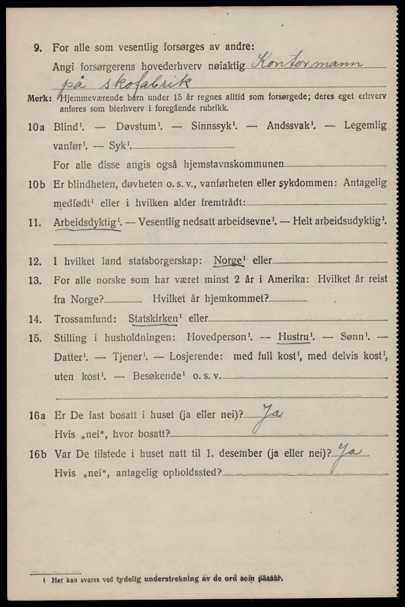 SAST, 1920 census for Høyland, 1920, p. 12971