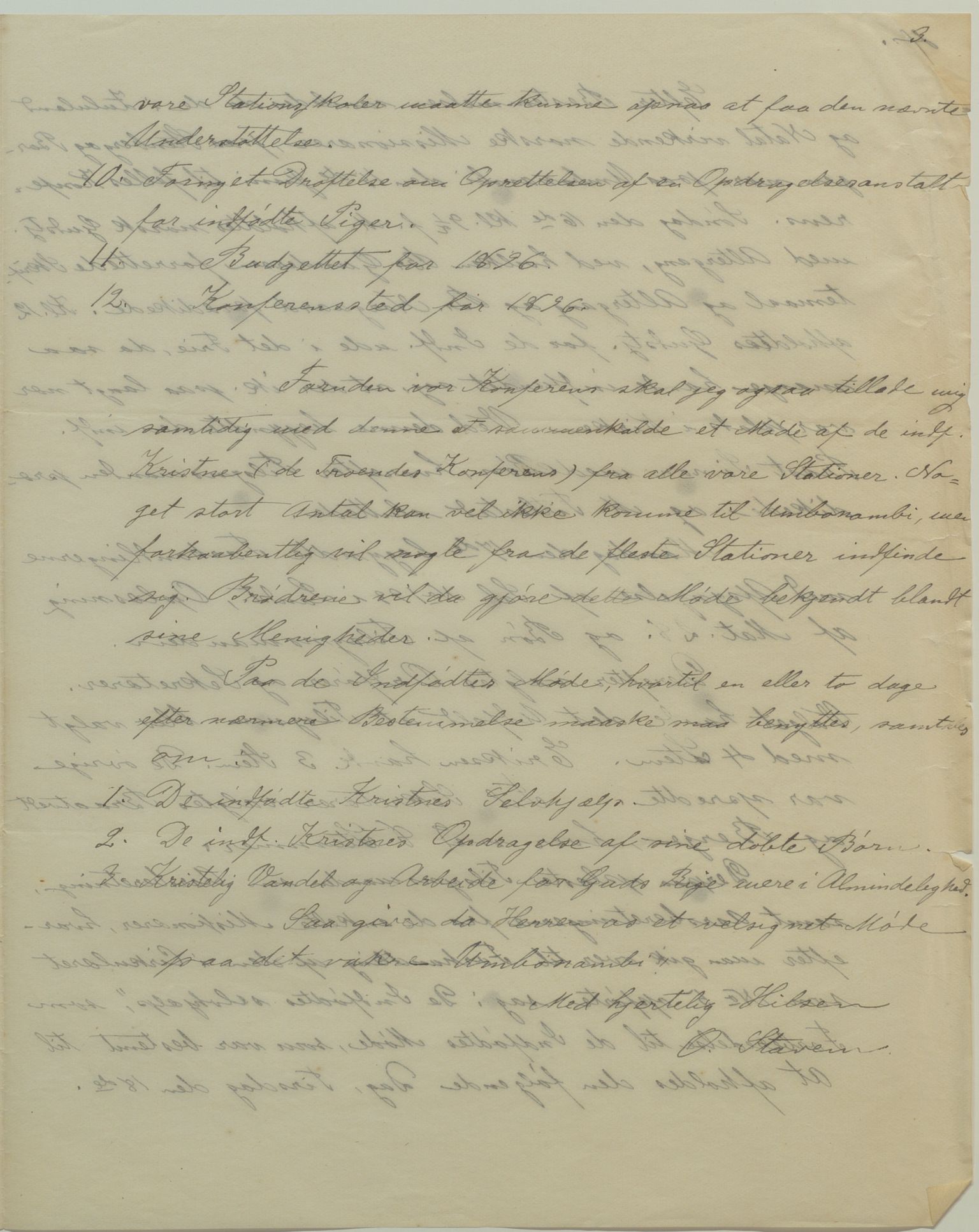 Det Norske Misjonsselskap - hovedadministrasjonen, VID/MA-A-1045/D/Da/Daa/L0040/0013: Konferansereferat og årsberetninger / Konferansereferat fra Sør-Afrika., 1895, p. 3