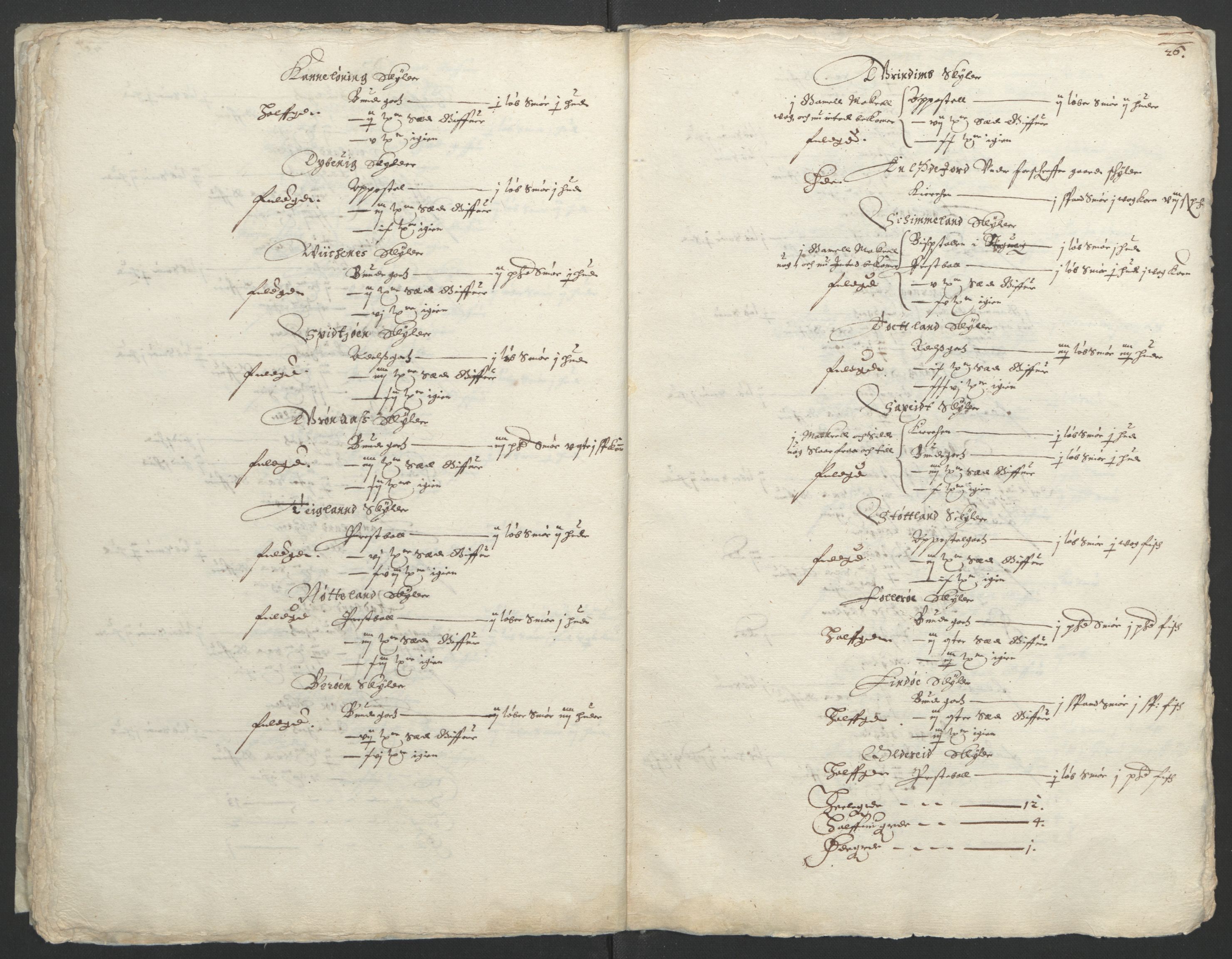Stattholderembetet 1572-1771, AV/RA-EA-2870/Ek/L0004/0001: Jordebøker til utlikning av garnisonsskatt 1624-1626: / Jordebøker for Bergenhus len, 1626, p. 30