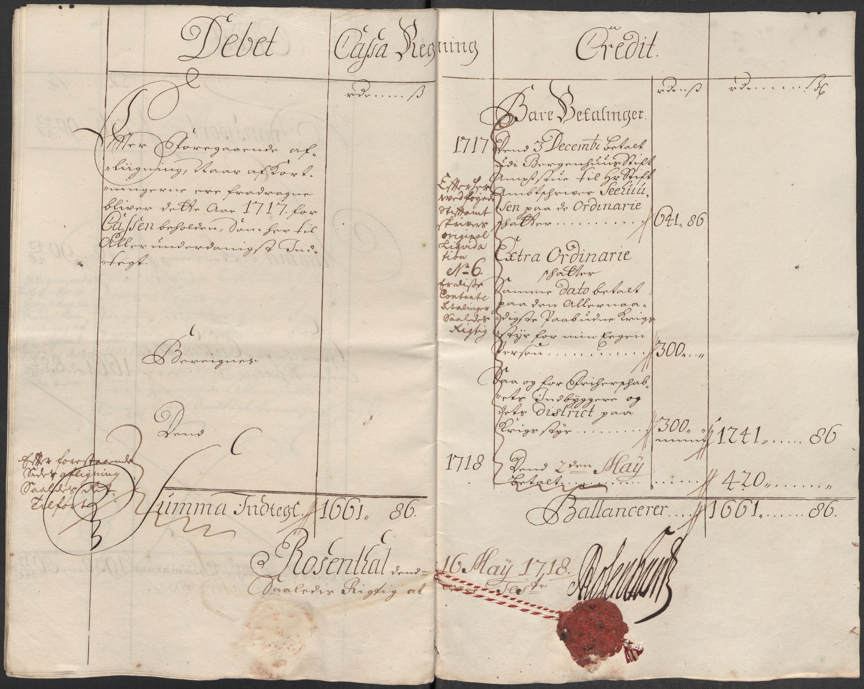 Rentekammeret inntil 1814, Reviderte regnskaper, Fogderegnskap, AV/RA-EA-4092/R49/L3139: Fogderegnskap Rosendal Baroni, 1715-1717, p. 211