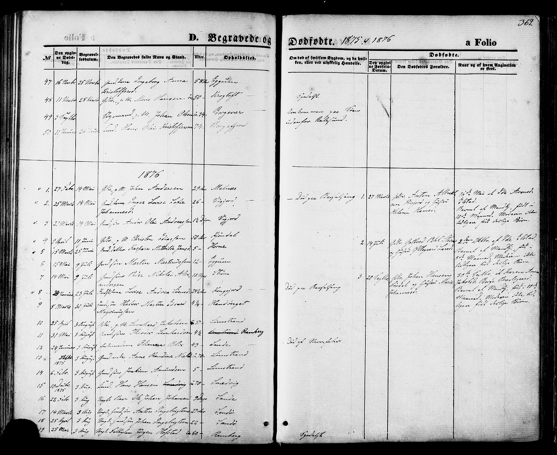 Ministerialprotokoller, klokkerbøker og fødselsregistre - Nordland, SAT/A-1459/880/L1132: Parish register (official) no. 880A06, 1869-1887, p. 362