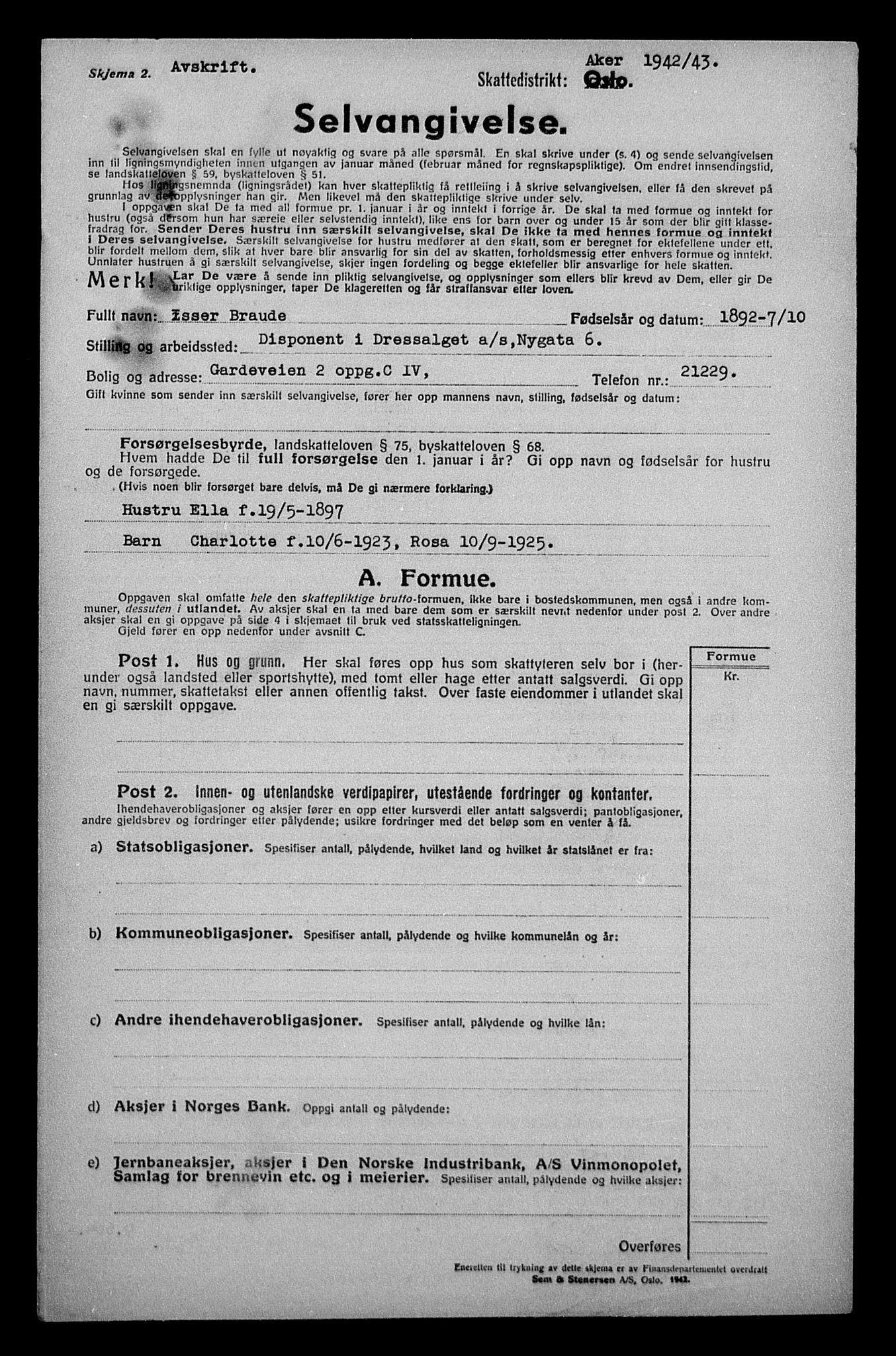 Justisdepartementet, Tilbakeføringskontoret for inndratte formuer, AV/RA-S-1564/H/Hc/Hcc/L0928: --, 1945-1947, p. 65