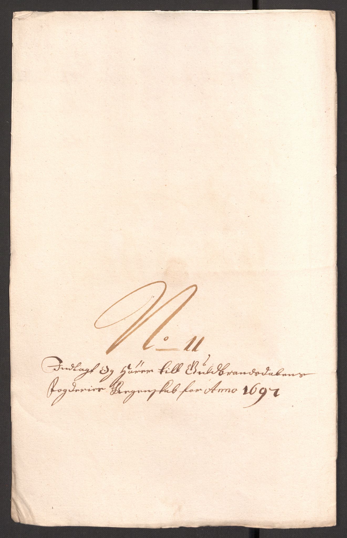 Rentekammeret inntil 1814, Reviderte regnskaper, Fogderegnskap, RA/EA-4092/R17/L1170: Fogderegnskap Gudbrandsdal, 1696-1697, p. 314