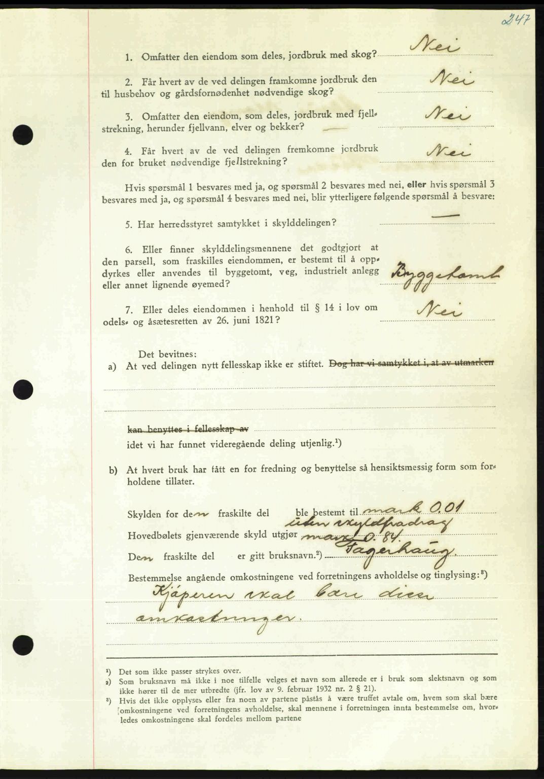 Nordmøre sorenskriveri, AV/SAT-A-4132/1/2/2Ca: Mortgage book no. A116, 1950-1950, Diary no: : 2866/1950