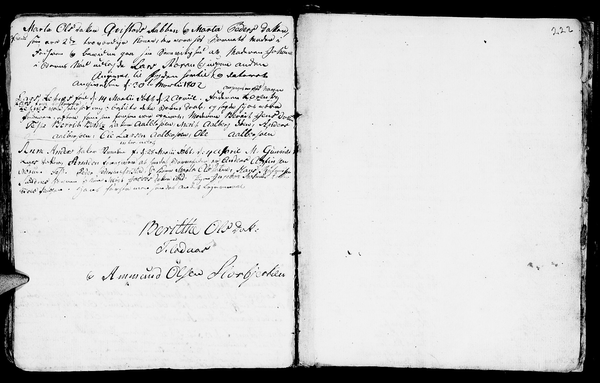 Ministerialprotokoller, klokkerbøker og fødselsregistre - Nord-Trøndelag, SAT/A-1458/730/L0273: Parish register (official) no. 730A02, 1762-1802, p. 222