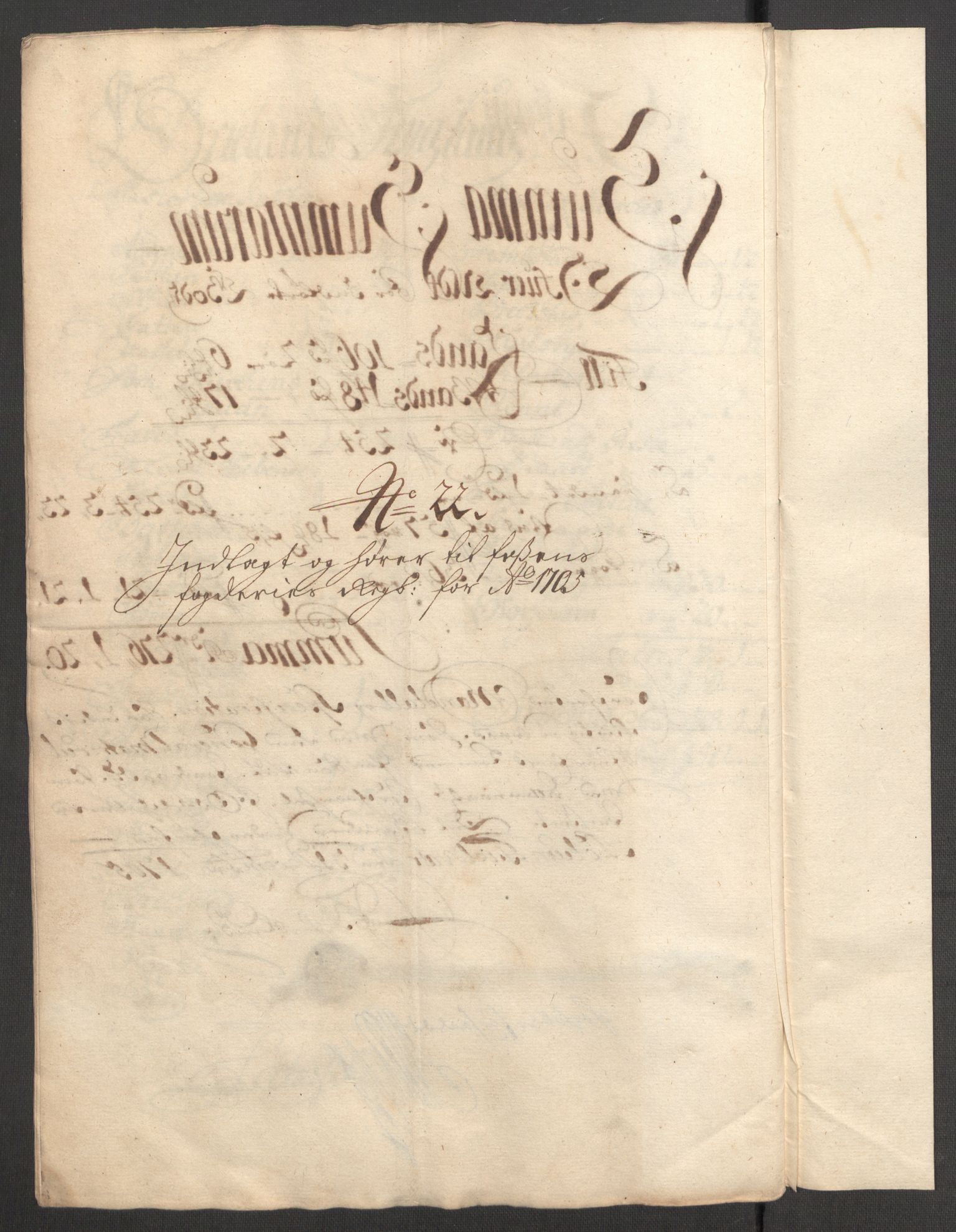 Rentekammeret inntil 1814, Reviderte regnskaper, Fogderegnskap, AV/RA-EA-4092/R57/L3856: Fogderegnskap Fosen, 1704-1705, p. 364