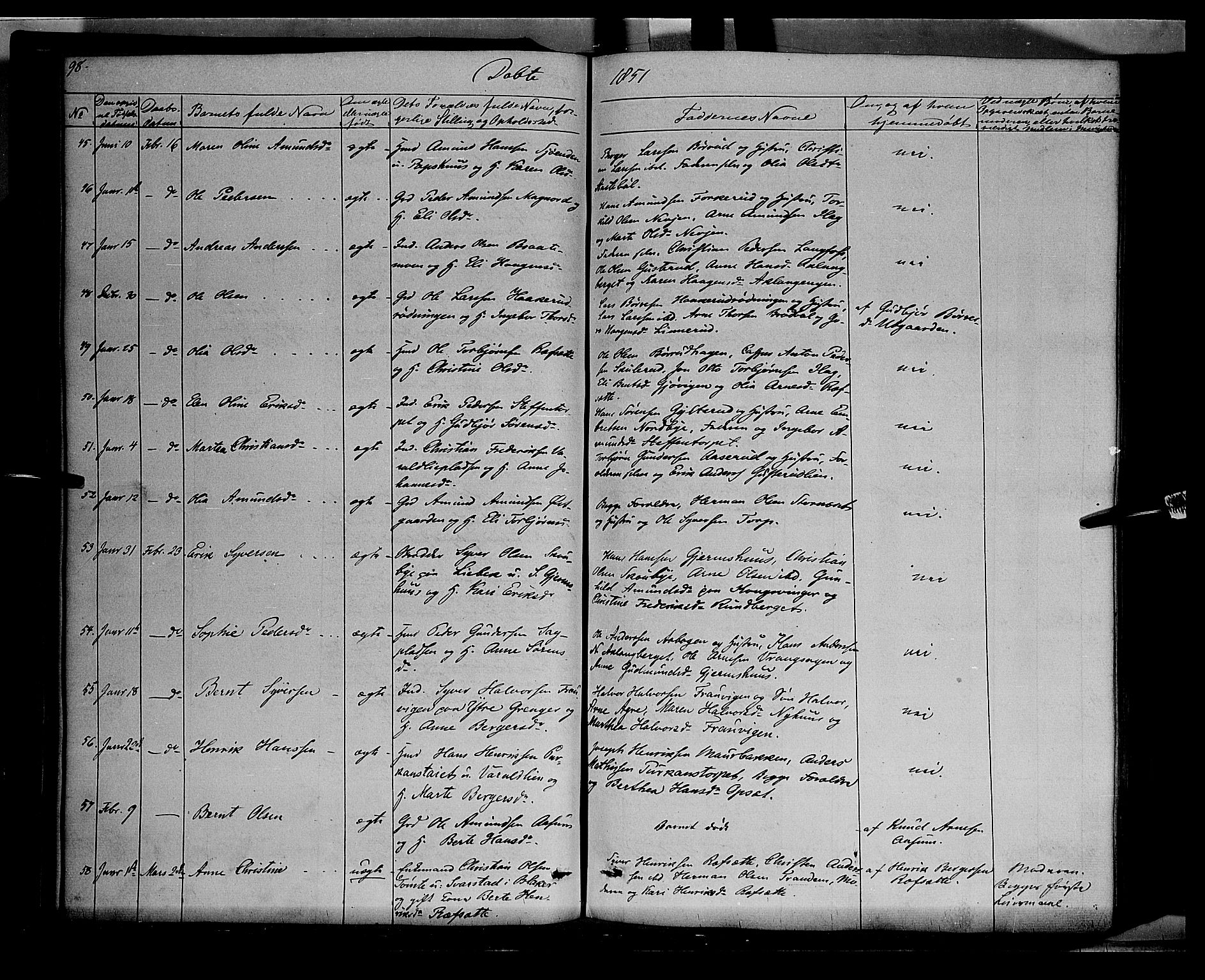 Vinger prestekontor, AV/SAH-PREST-024/H/Ha/Haa/L0009: Parish register (official) no. 9, 1847-1855, p. 98