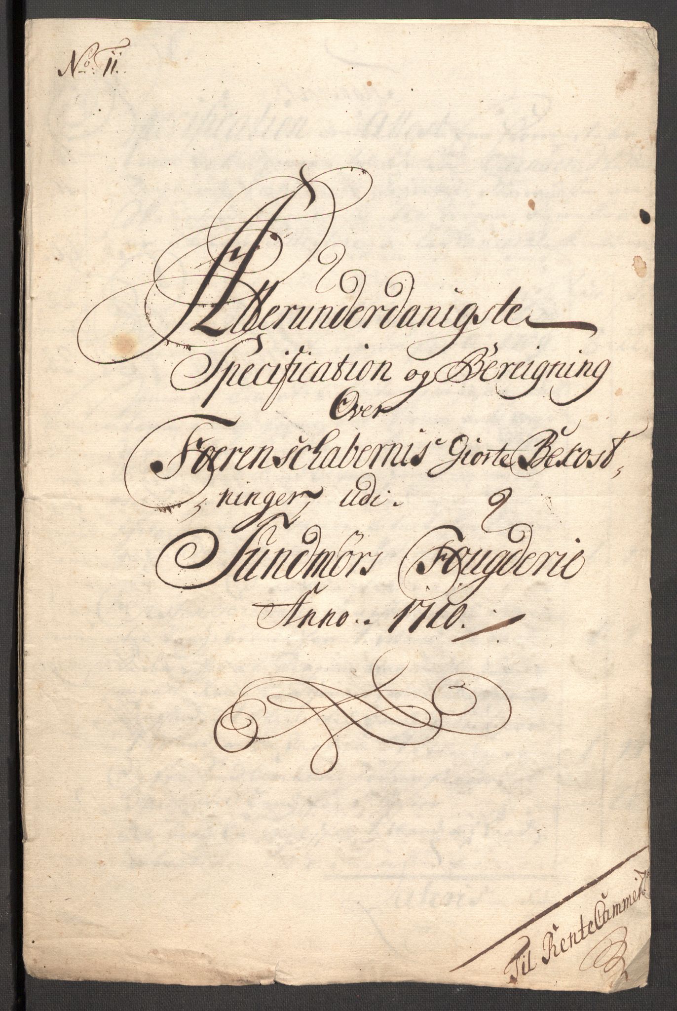 Rentekammeret inntil 1814, Reviderte regnskaper, Fogderegnskap, RA/EA-4092/R54/L3563: Fogderegnskap Sunnmøre, 1710, p. 147
