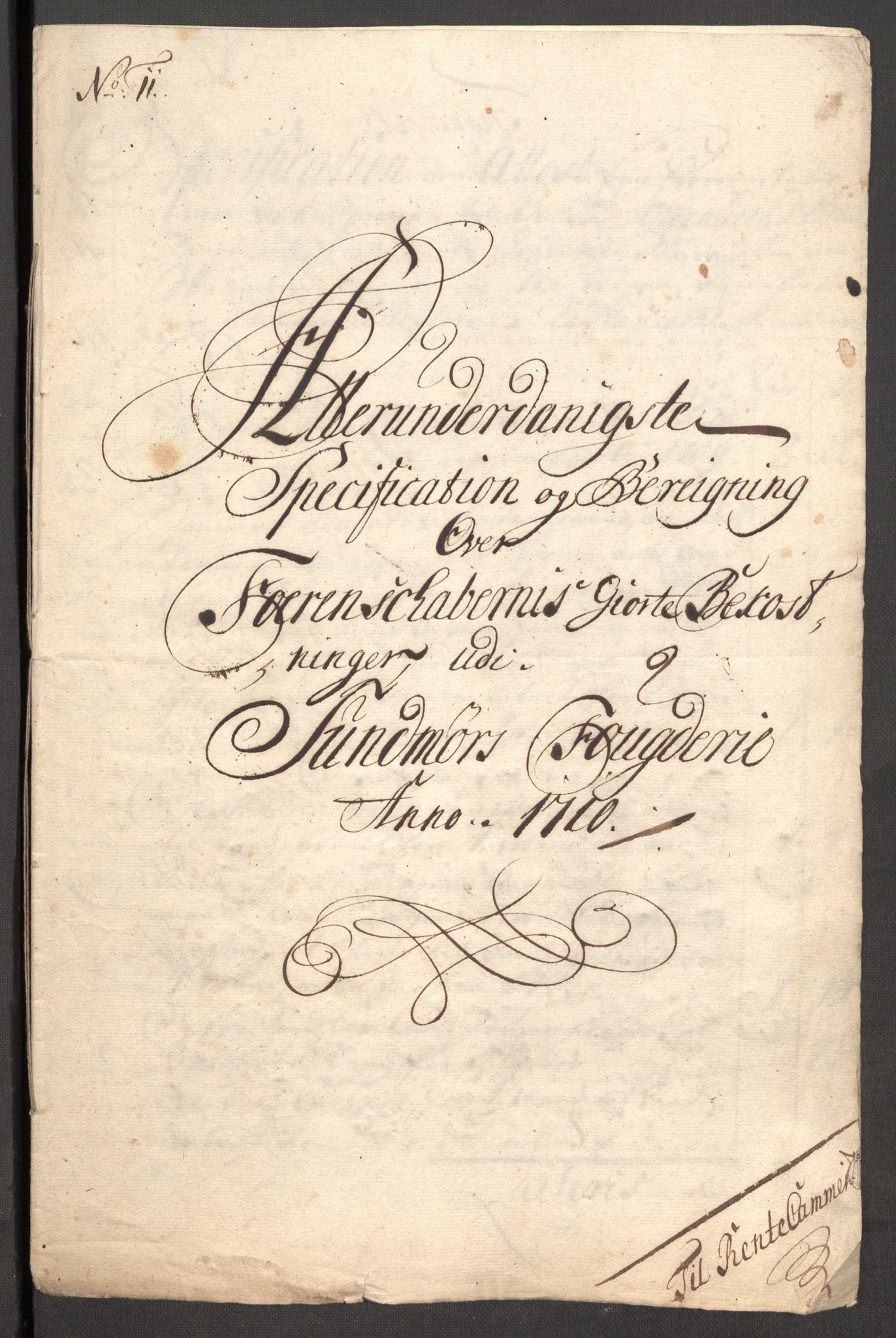 Rentekammeret inntil 1814, Reviderte regnskaper, Fogderegnskap, AV/RA-EA-4092/R54/L3563: Fogderegnskap Sunnmøre, 1710, p. 147