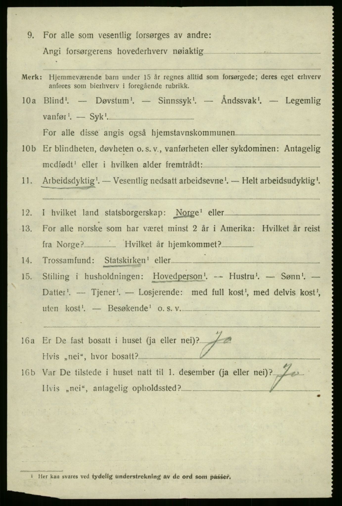 SAB, 1920 census for Vevring, 1920, p. 677