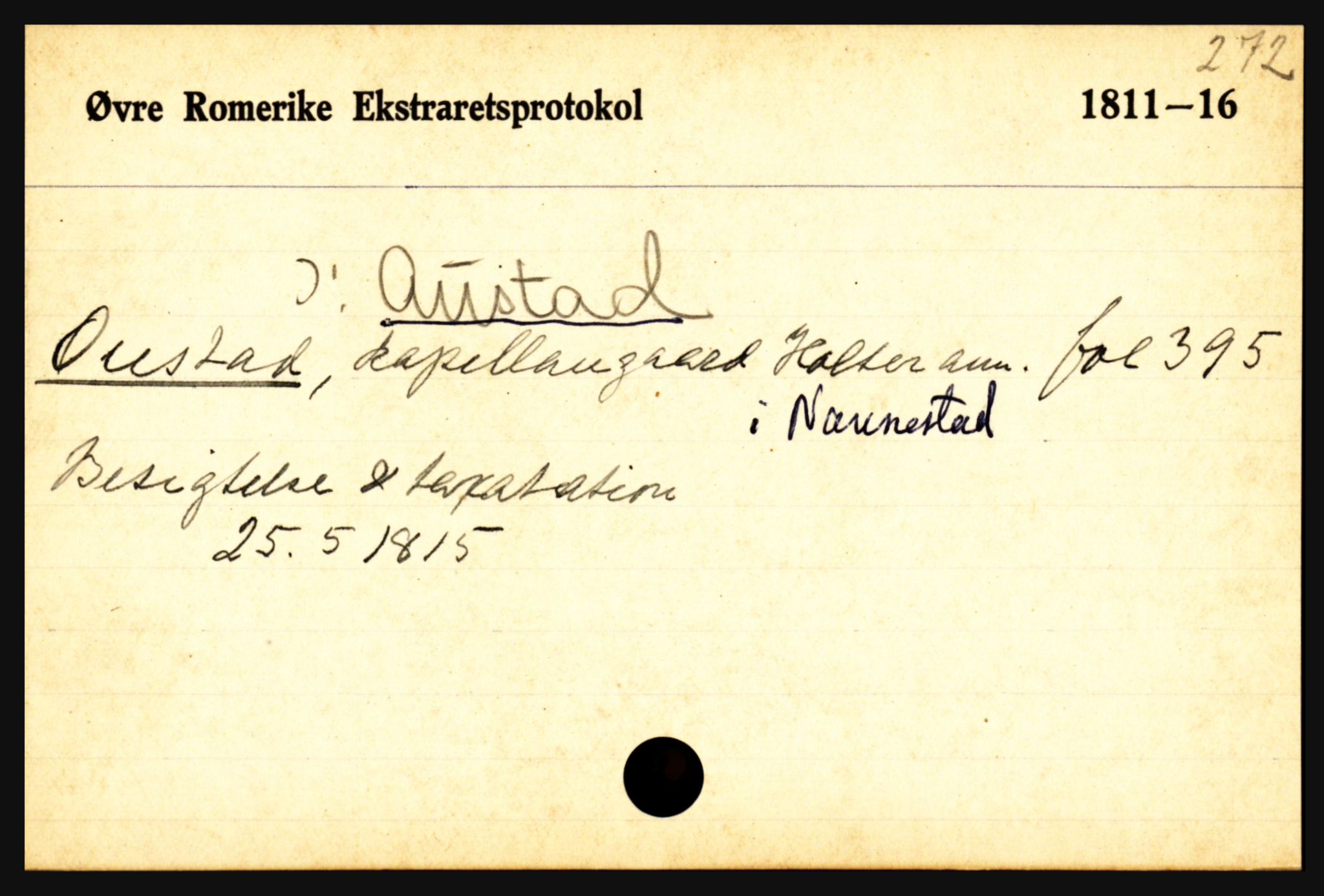 Statsarkivet i Oslo, AV/SAO-A-10621/Z/Zb/L0012: Kråkstad m/ Ski (Alvum - Østvet), Nannestad (Asakskogen - Ås), Nes (Auli - Haugsskov), p. 305