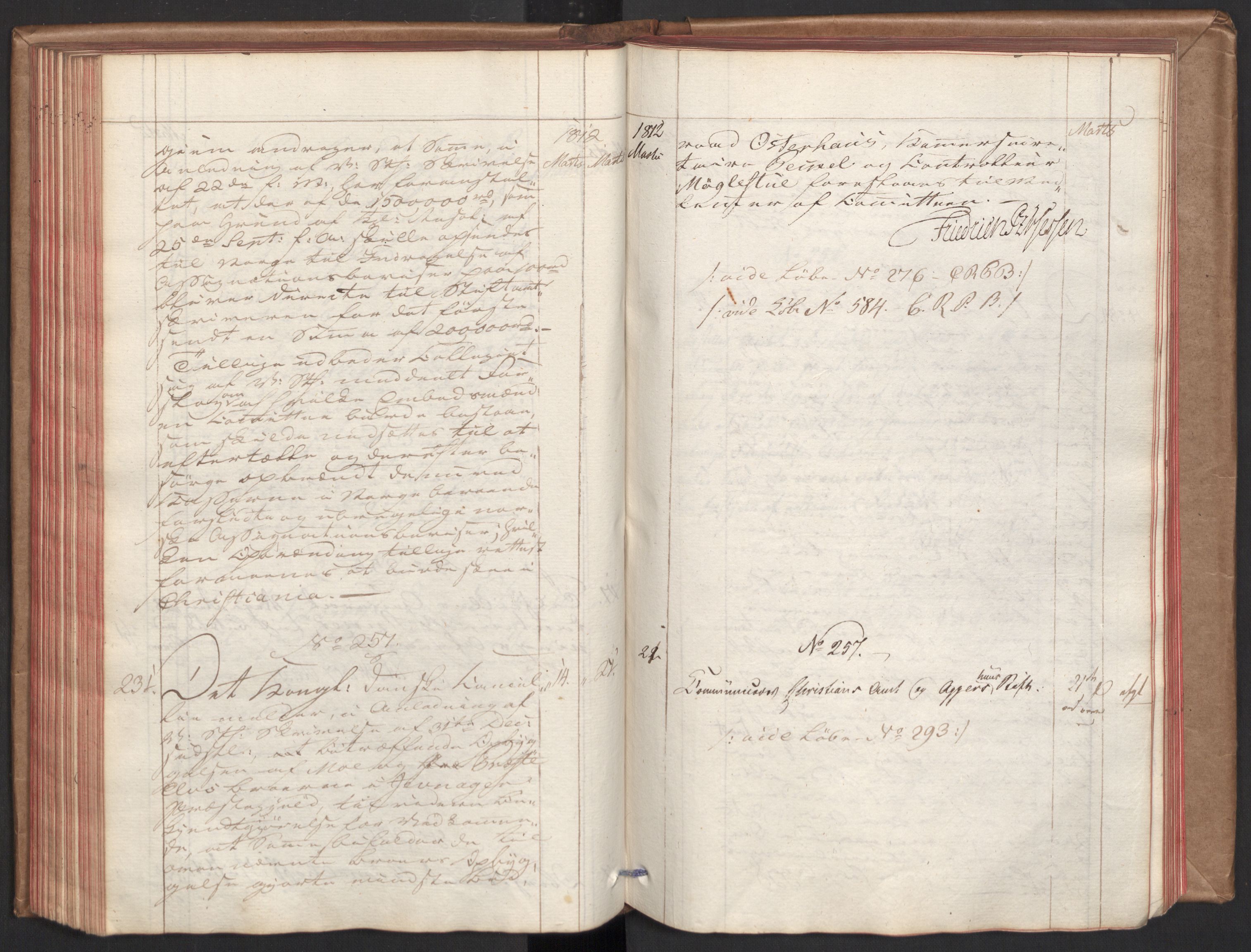 Stattholderembetet 1810-1814, 2. kontor (Kontor B), AV/RA-EA-5432/Aa/L0001: Kollegial referatprotokoll,  j.nr. 1-283,  l.nr. 1-327, 1810-1812, p. 148