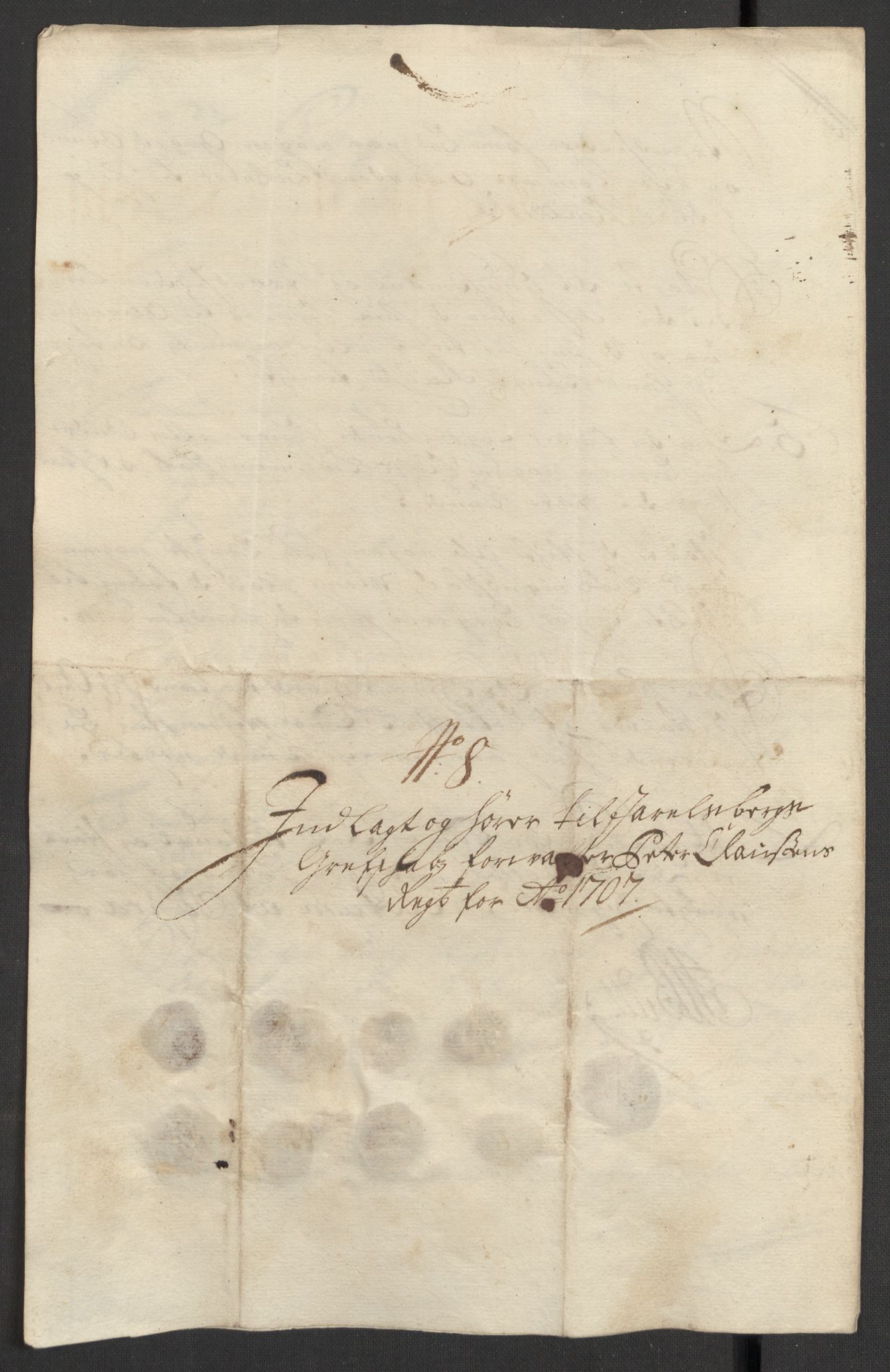 Rentekammeret inntil 1814, Reviderte regnskaper, Fogderegnskap, RA/EA-4092/R32/L1872: Fogderegnskap Jarlsberg grevskap, 1706-1707, p. 416