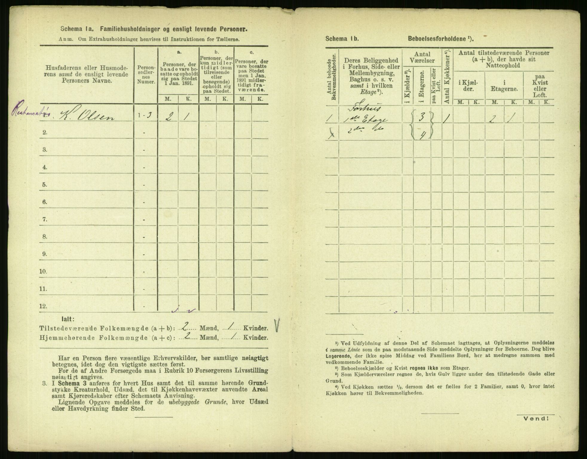 RA, 1891 census for 0301 Kristiania, 1891, p. 33838