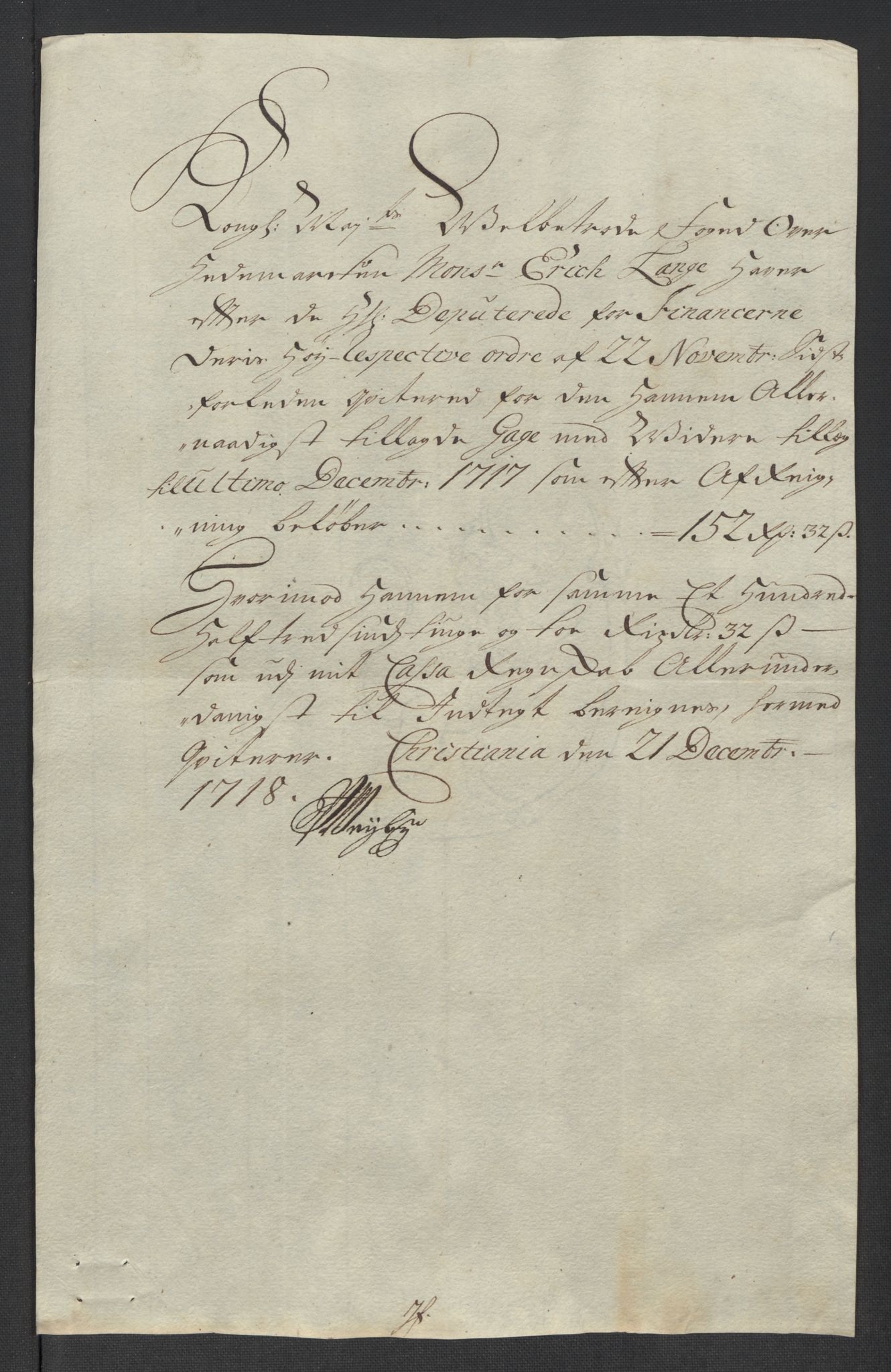 Rentekammeret inntil 1814, Reviderte regnskaper, Fogderegnskap, AV/RA-EA-4092/R16/L1057: Fogderegnskap Hedmark, 1718, p. 375